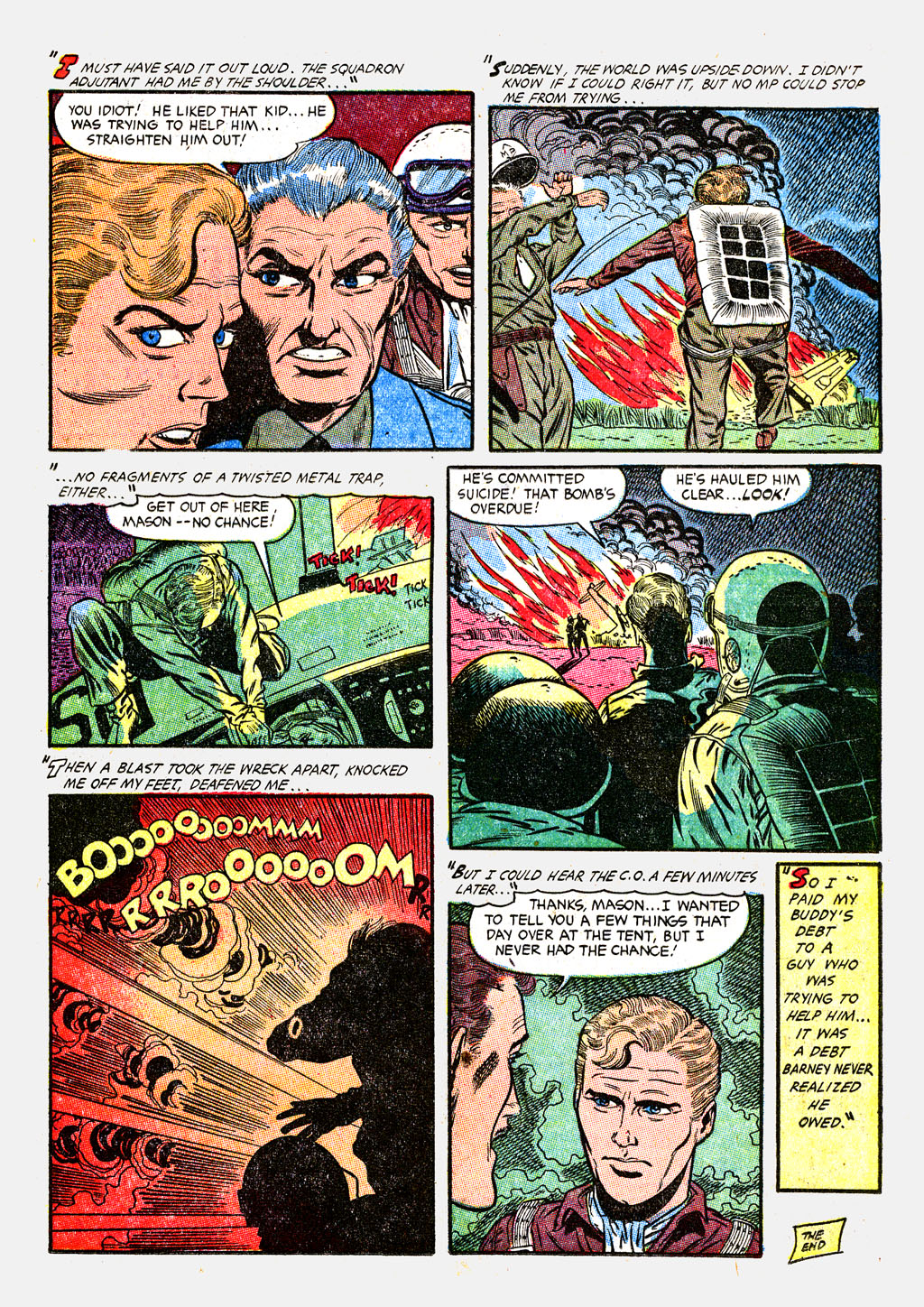 Read online War Birds (1952) comic -  Issue #3 - 17