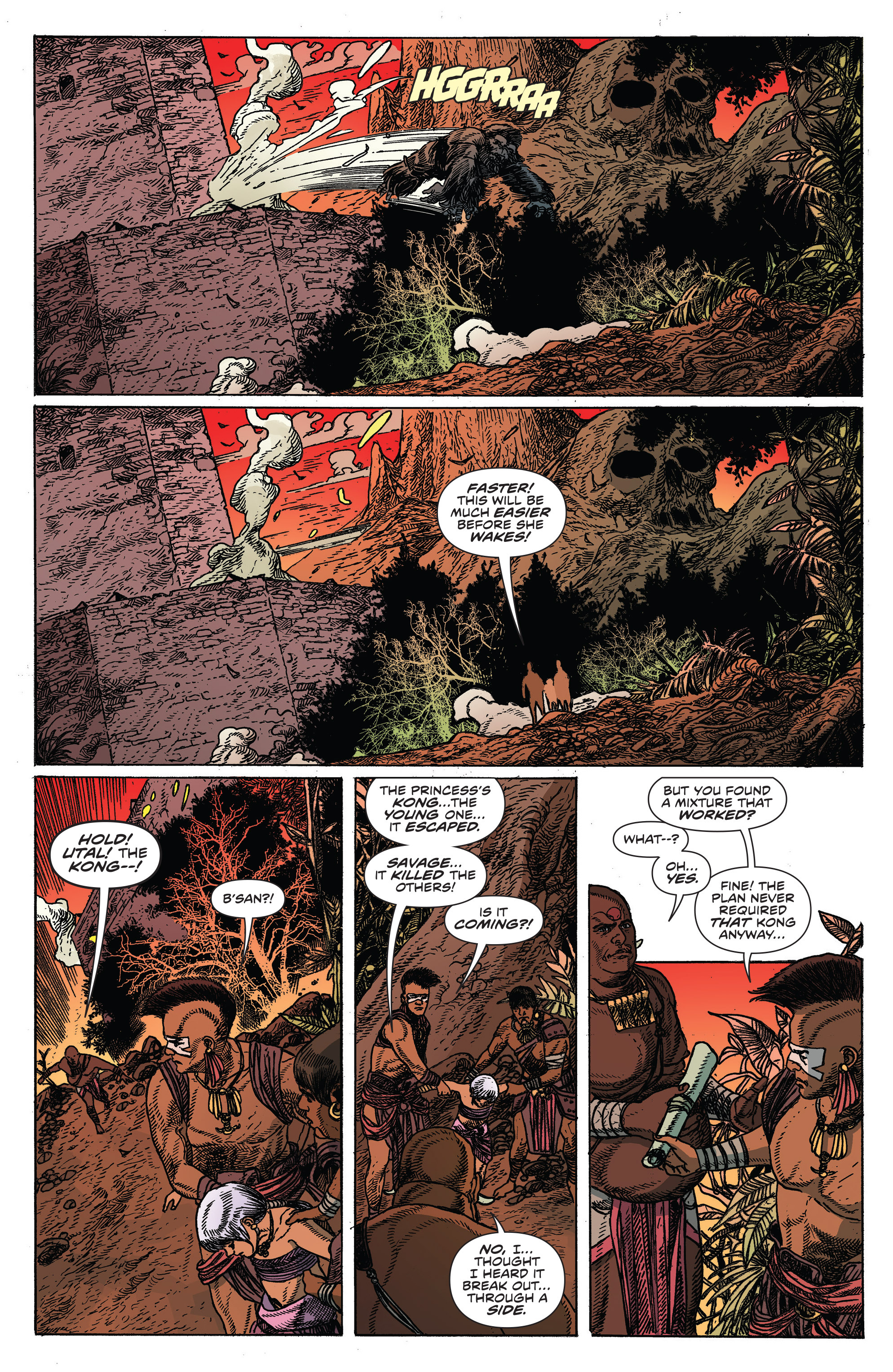 Read online Kong Of Skull Island comic -  Issue #10 - 19