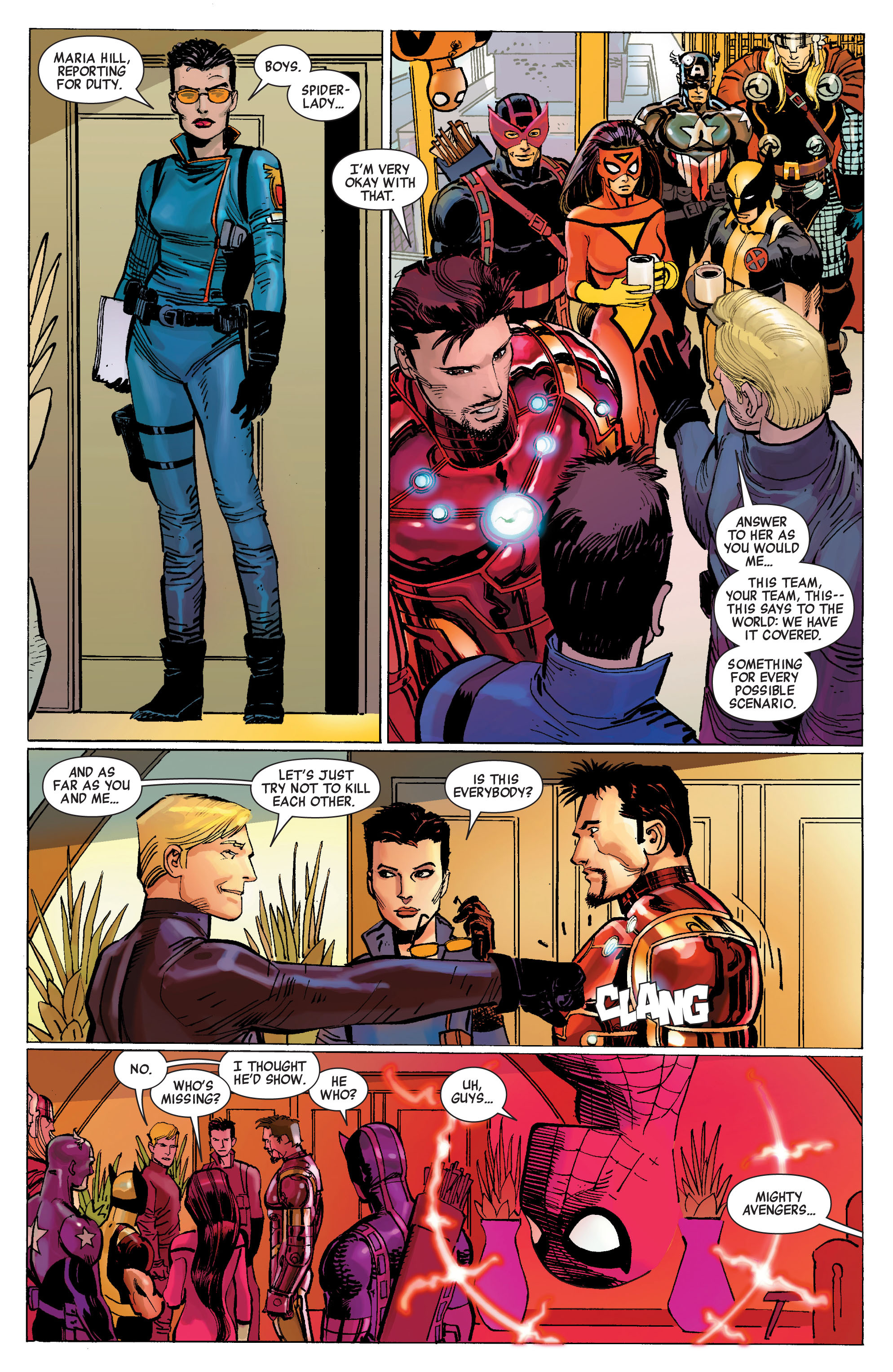 Read online Avengers (2010) comic -  Issue #1 - 10
