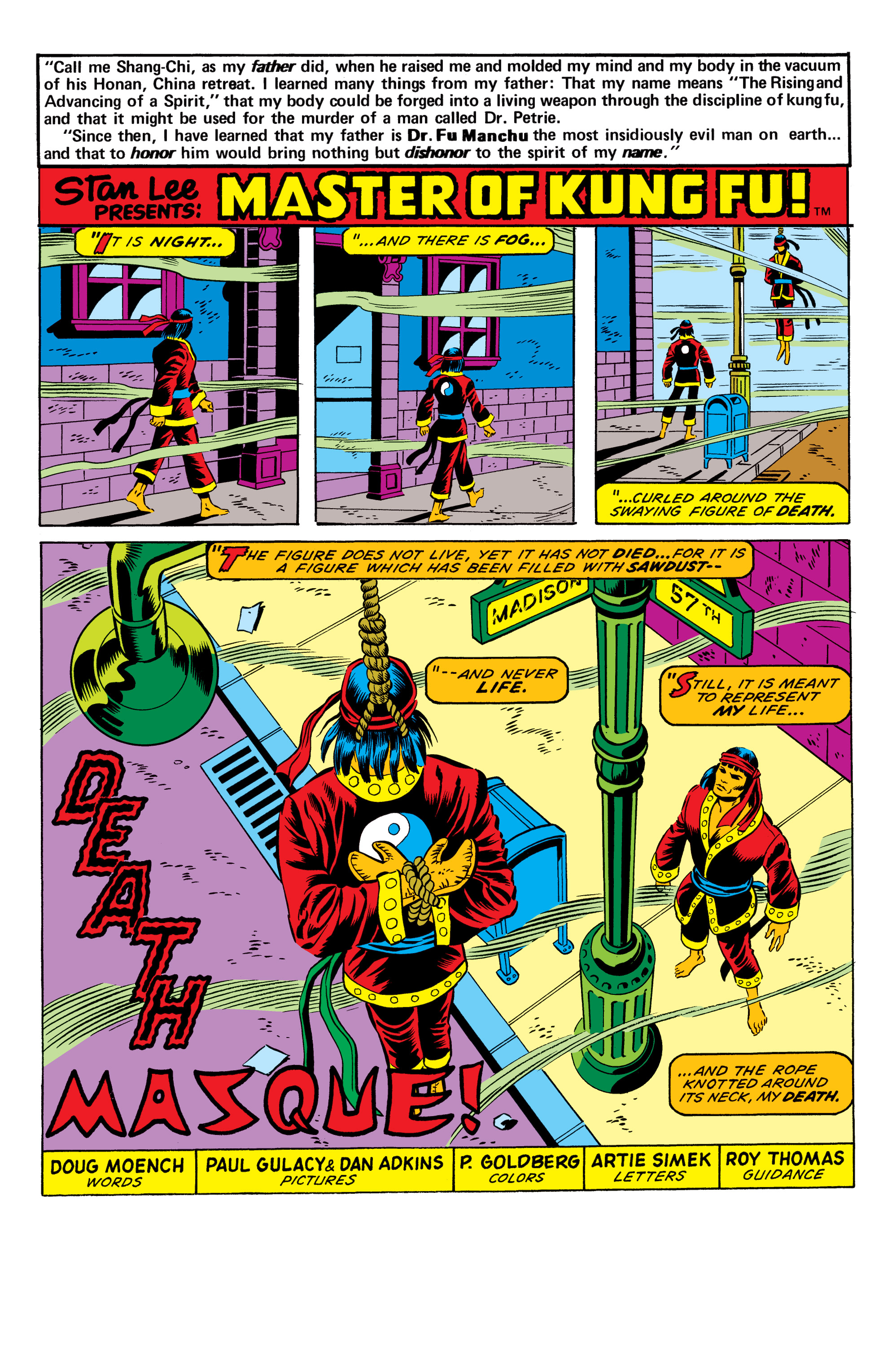Read online Master of Kung Fu Epic Collection: Weapon of the Soul comic -  Issue # TPB (Part 2) - 38