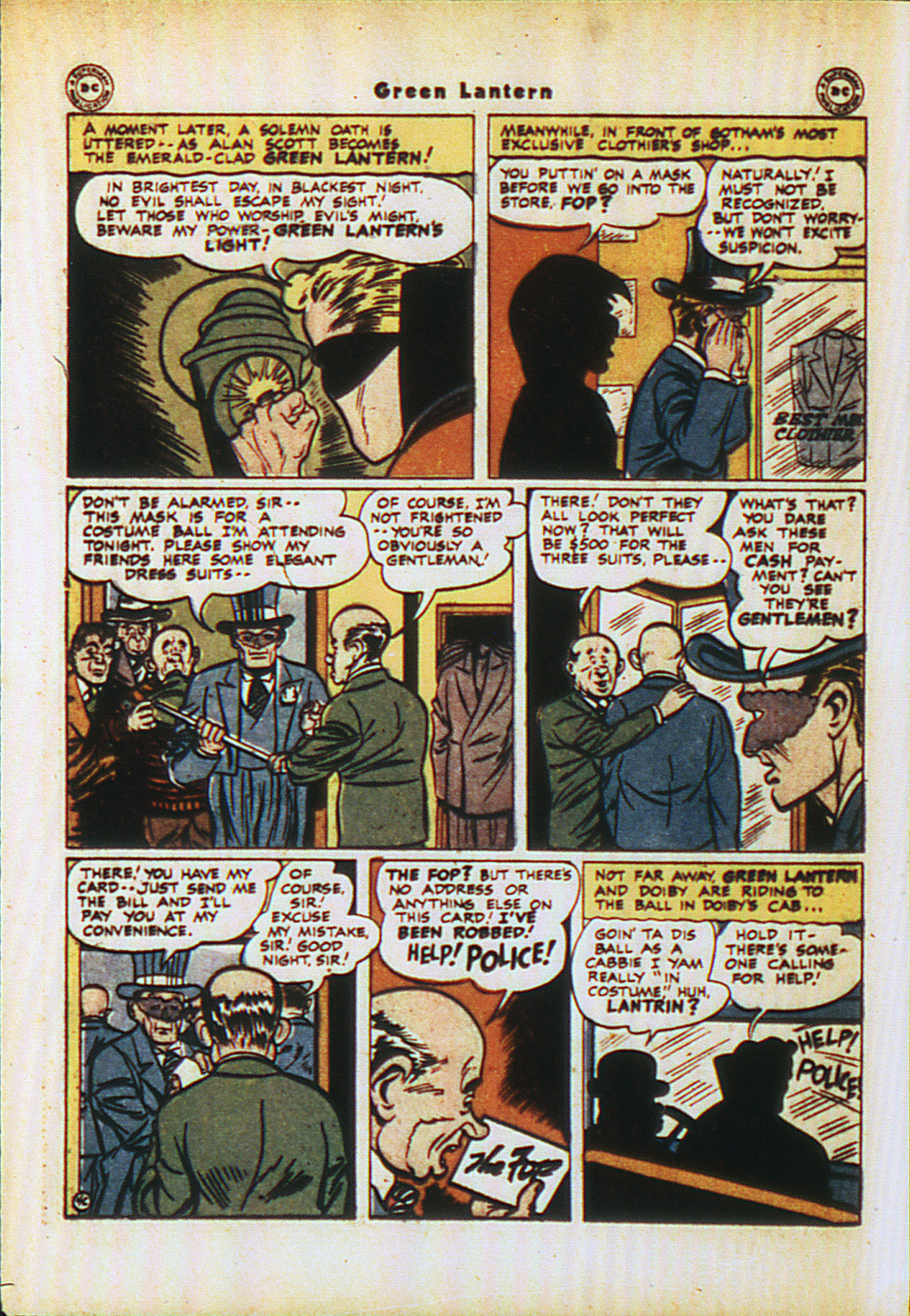 Read online Green Lantern (1941) comic -  Issue #25 - 41