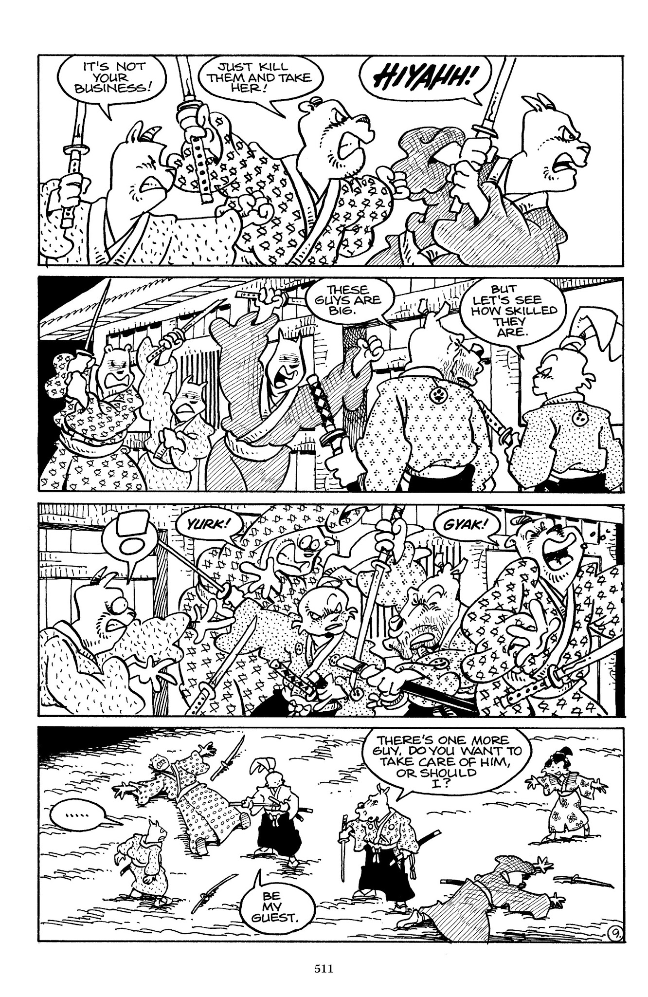 Read online The Usagi Yojimbo Saga comic -  Issue # TPB 3 - 506