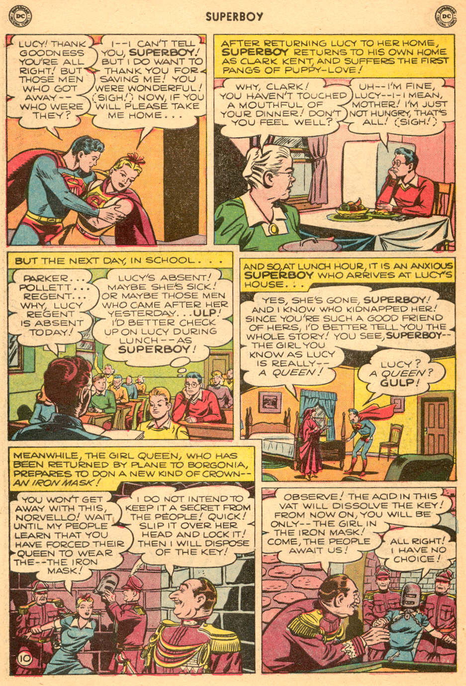 Read online Superboy (1949) comic -  Issue #5 - 11