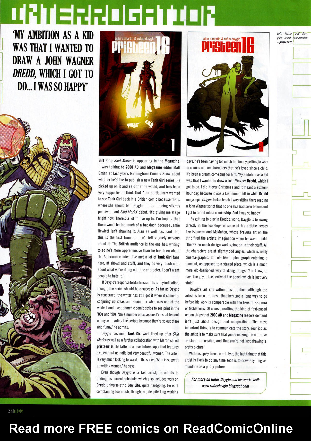Read online Judge Dredd Megazine (Vol. 5) comic -  Issue #275 - 31