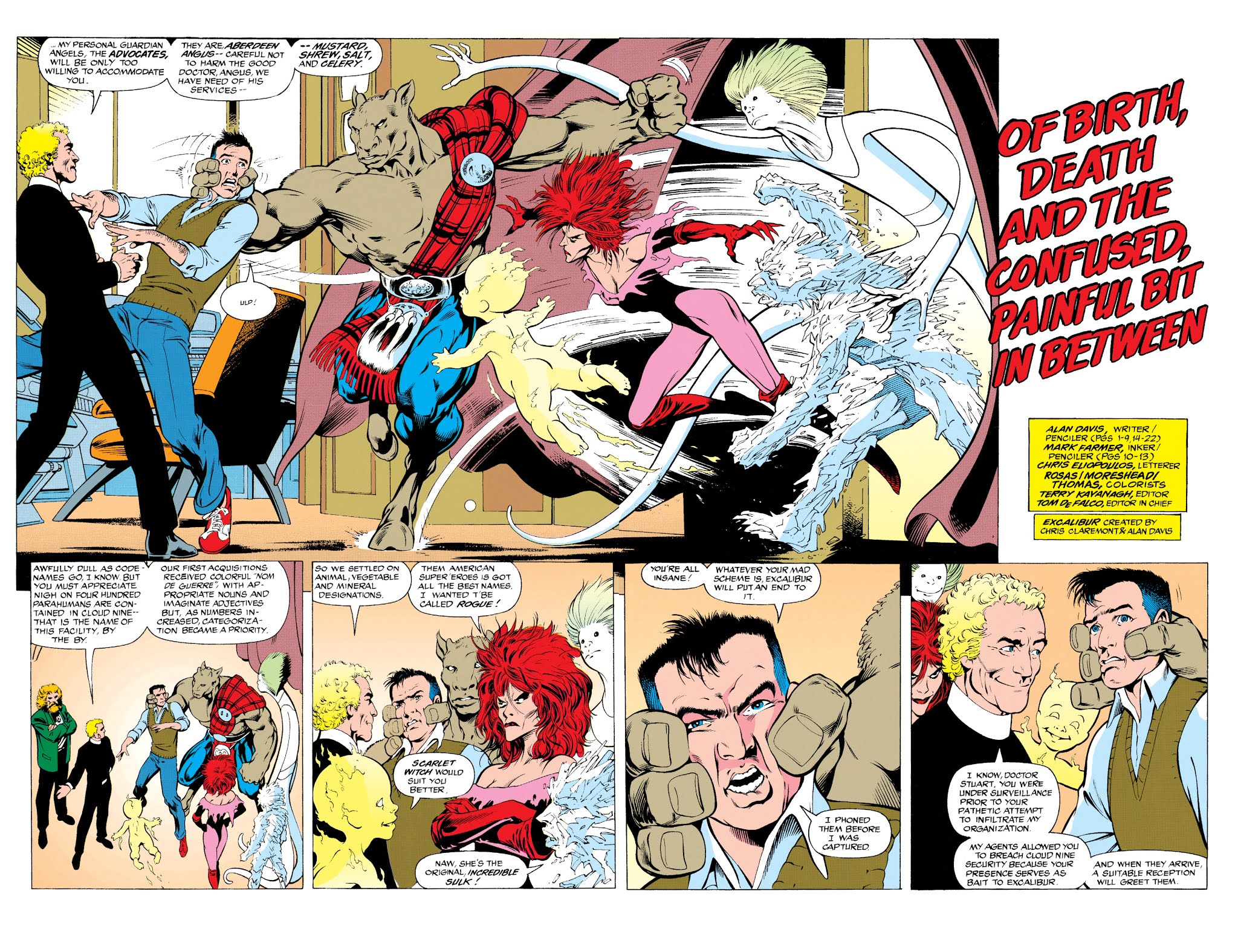 Read online Excalibur Visionaries: Alan Davis comic -  Issue # TPB 3 (Part 1) - 73