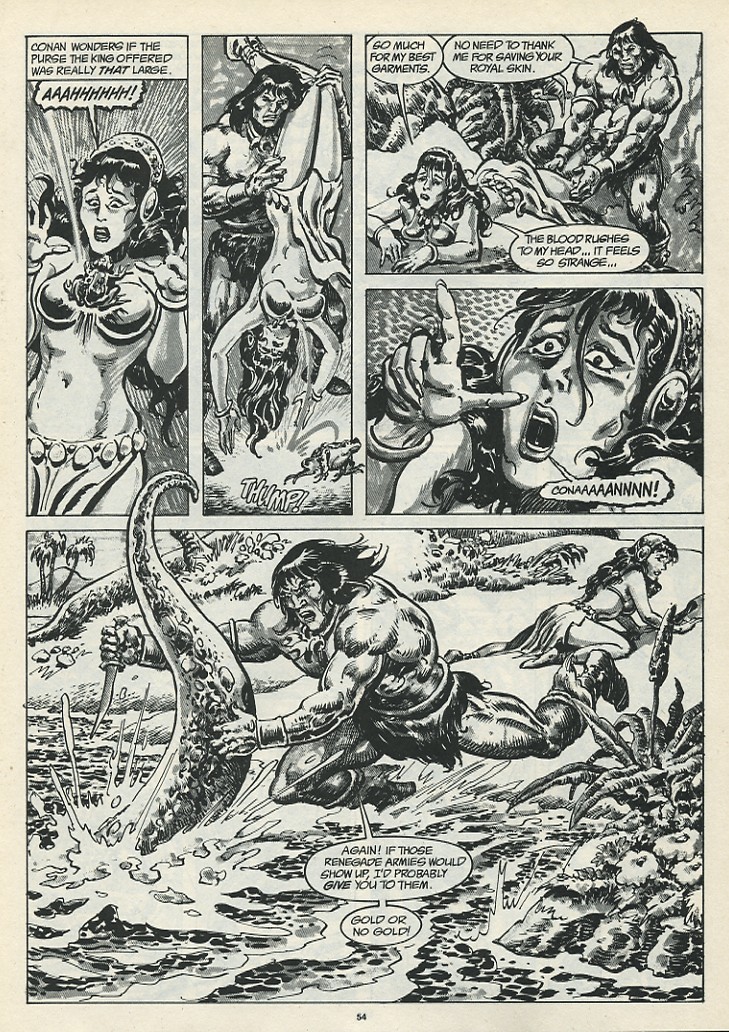 The Savage Sword Of Conan issue 185 - Page 56