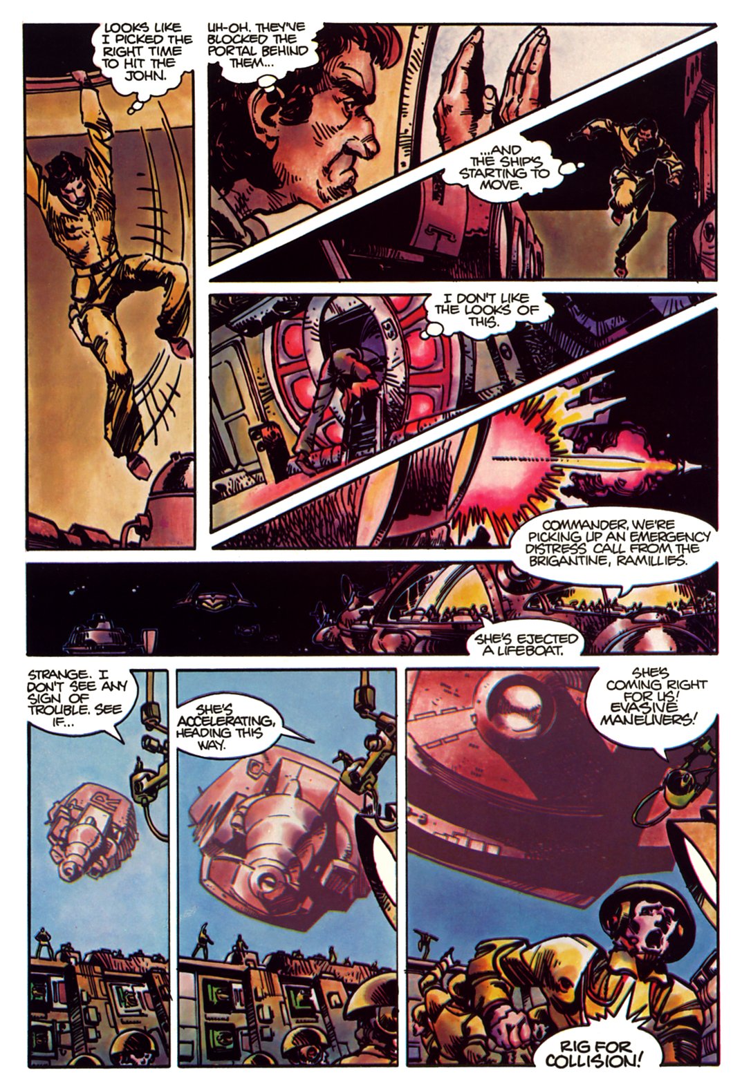 Read online Marvel Graphic Novel comic -  Issue #6 - The Star Slammers - 37