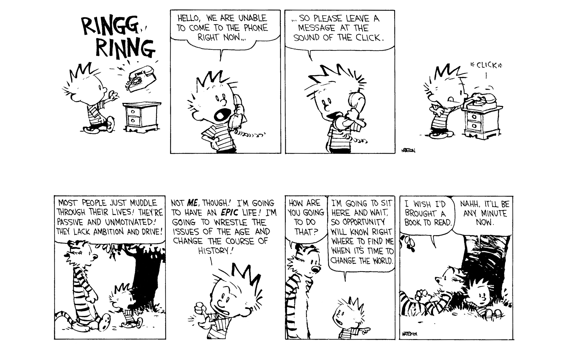 Read online Calvin and Hobbes comic -  Issue #8 - 74