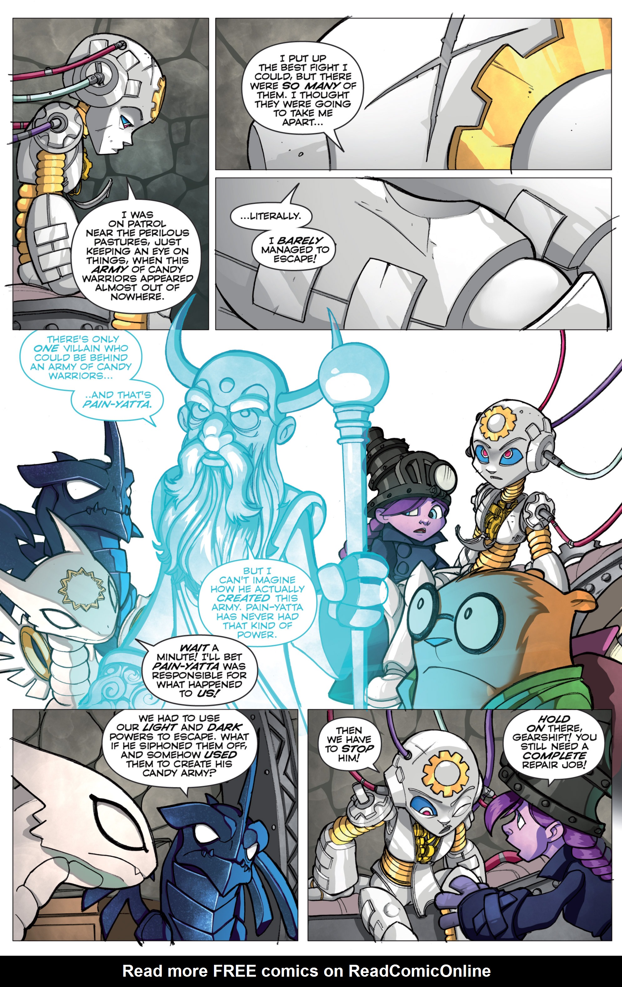 Read online Skylanders comic -  Issue #10 - 11