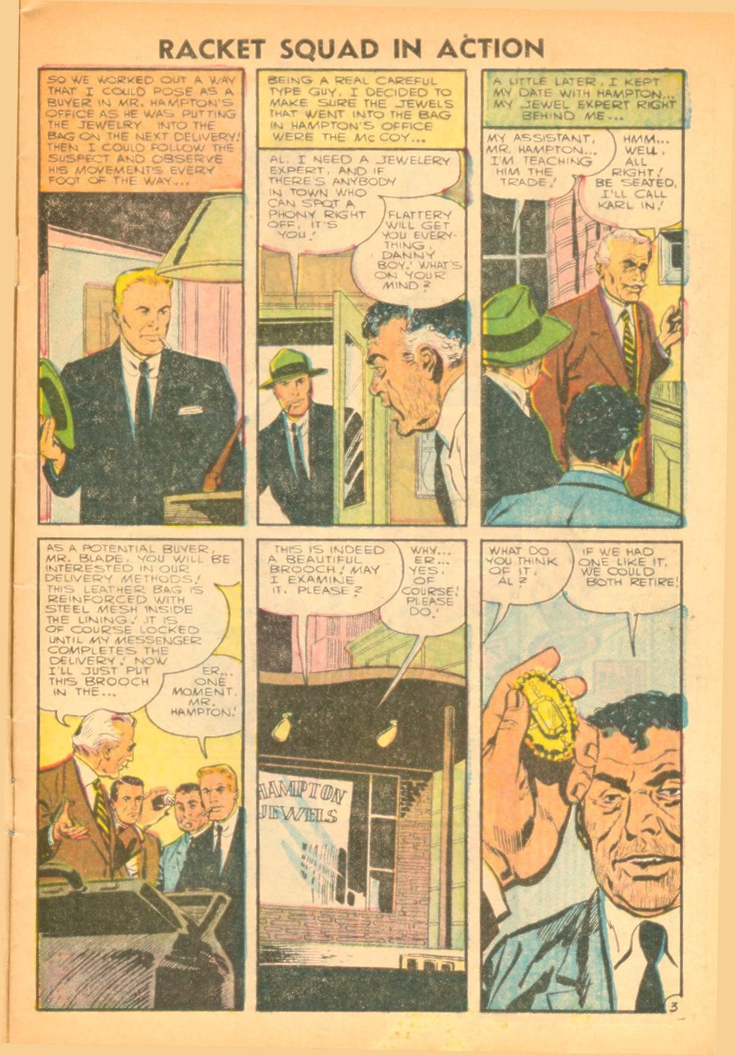 Read online Racket Squad in Action comic -  Issue #20 - 5