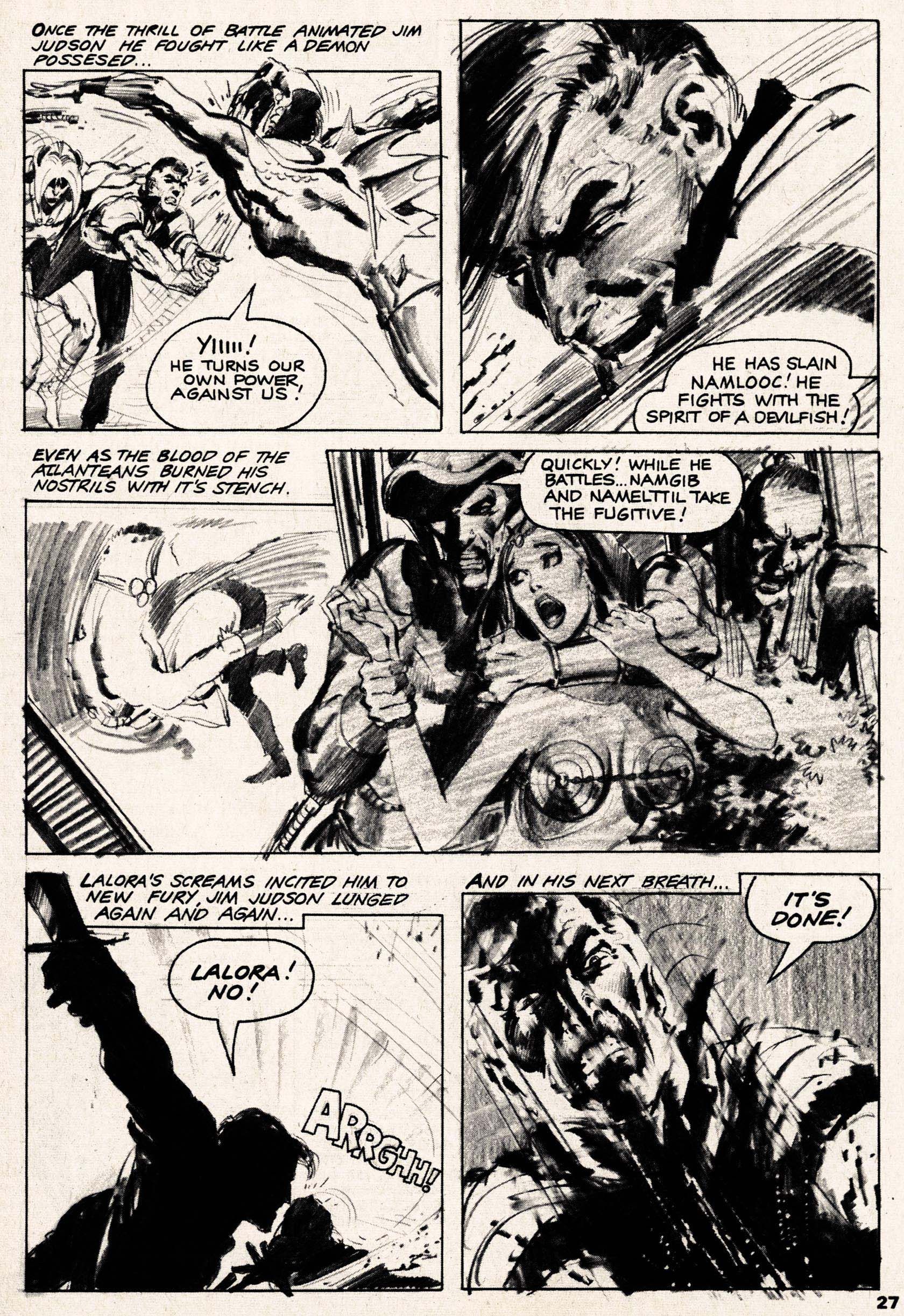 Read online Vampirella (1969) comic -  Issue #1 - 27