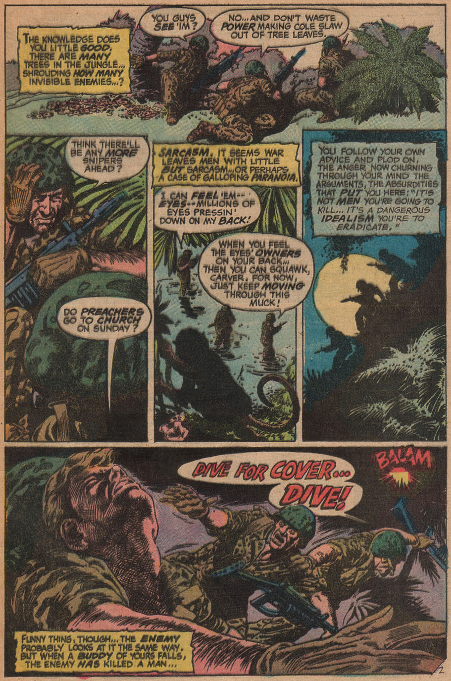 Read online G.I. Combat (1952) comic -  Issue #163 - 24