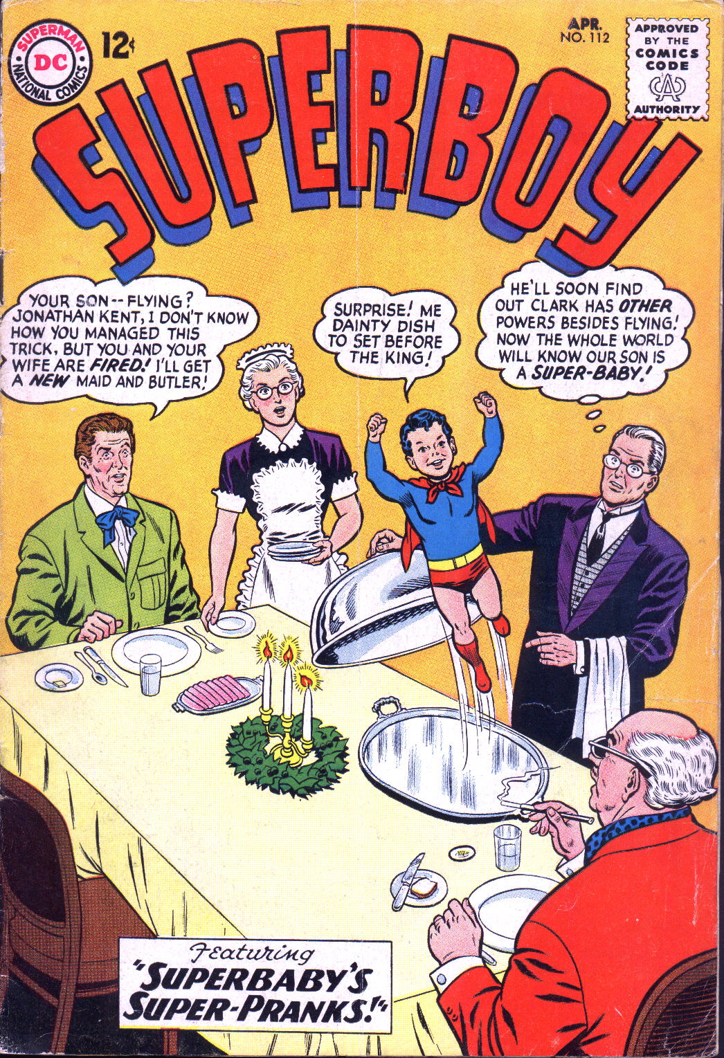 Read online Superboy (1949) comic -  Issue #112 - 1