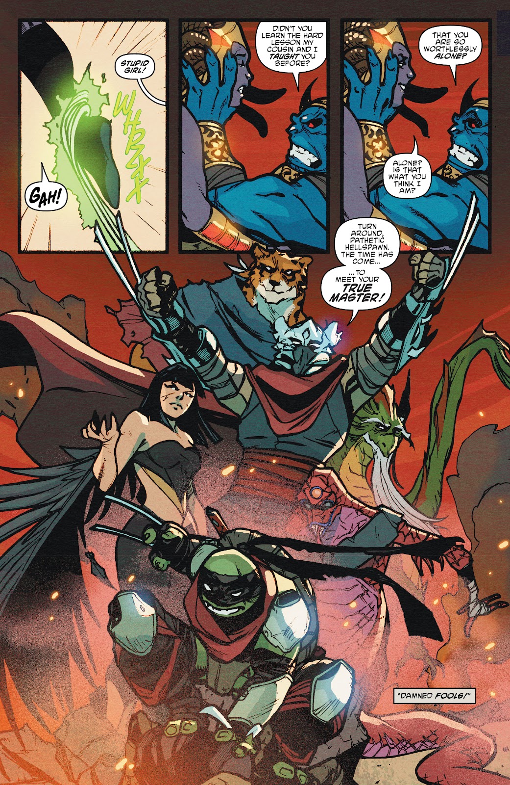 Teenage Mutant Ninja Turtles: The Armageddon Game issue 4 - Page 23