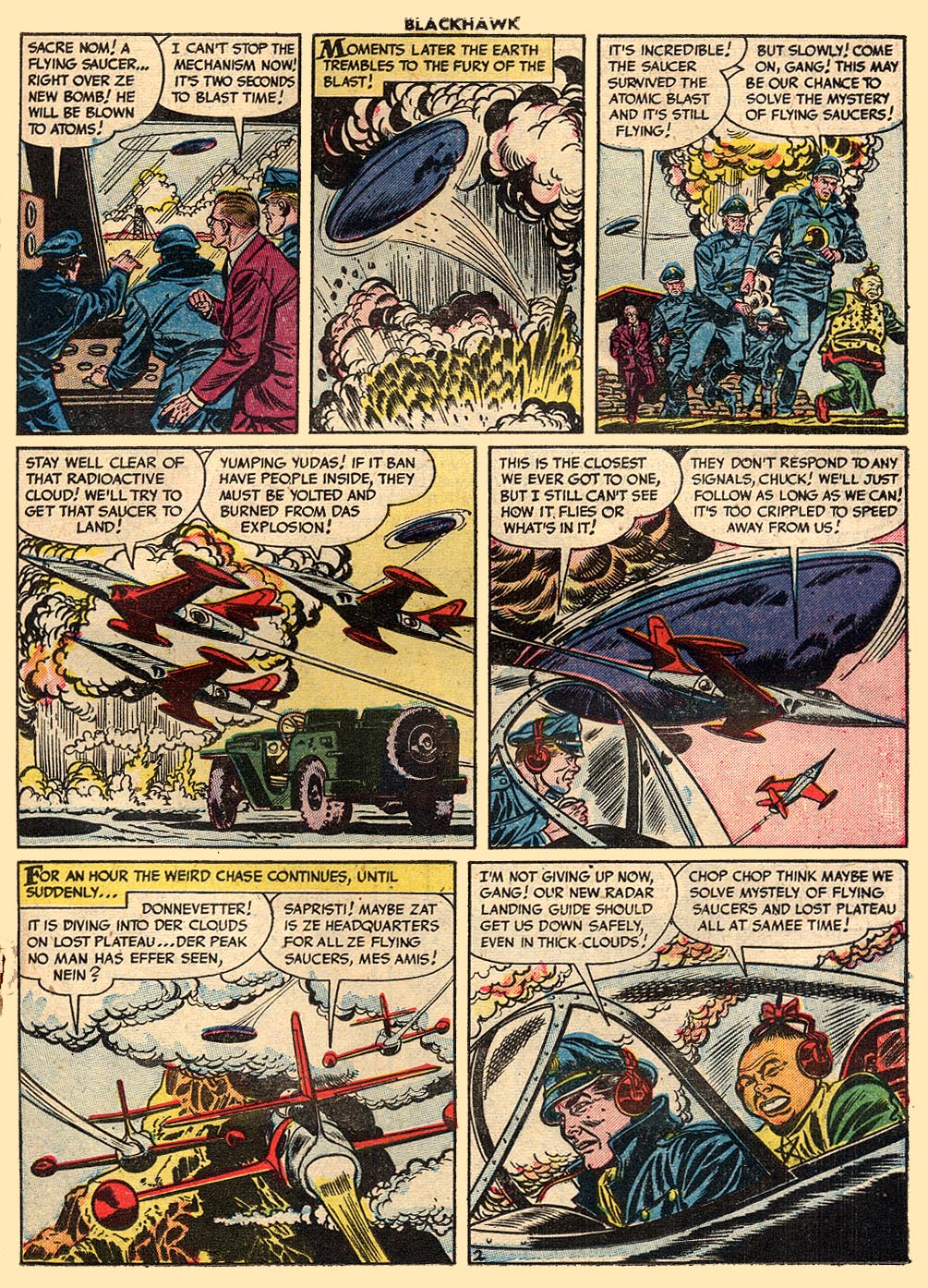 Read online Blackhawk (1957) comic -  Issue #71 - 19