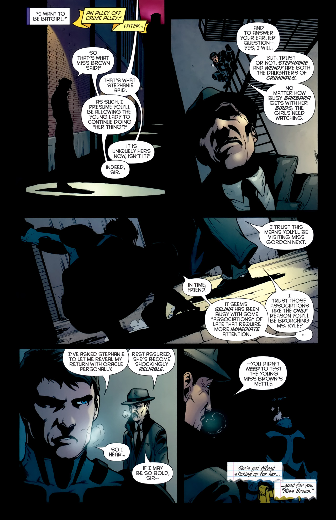 Read online Bruce Wayne: The Road Home comic -  Issue # Issue Batgirl - 21