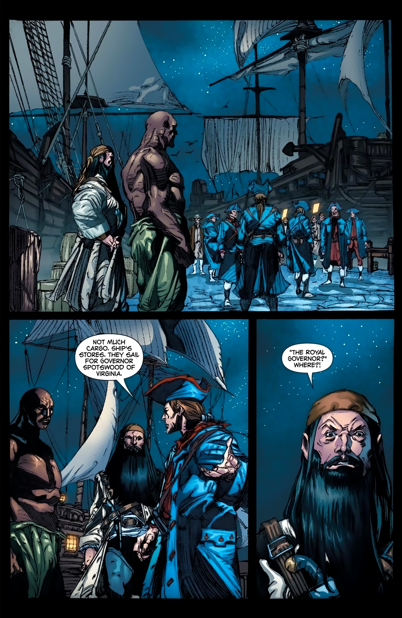Read online Blackbeard: Legend of the Pyrate King comic -  Issue #5 - 3