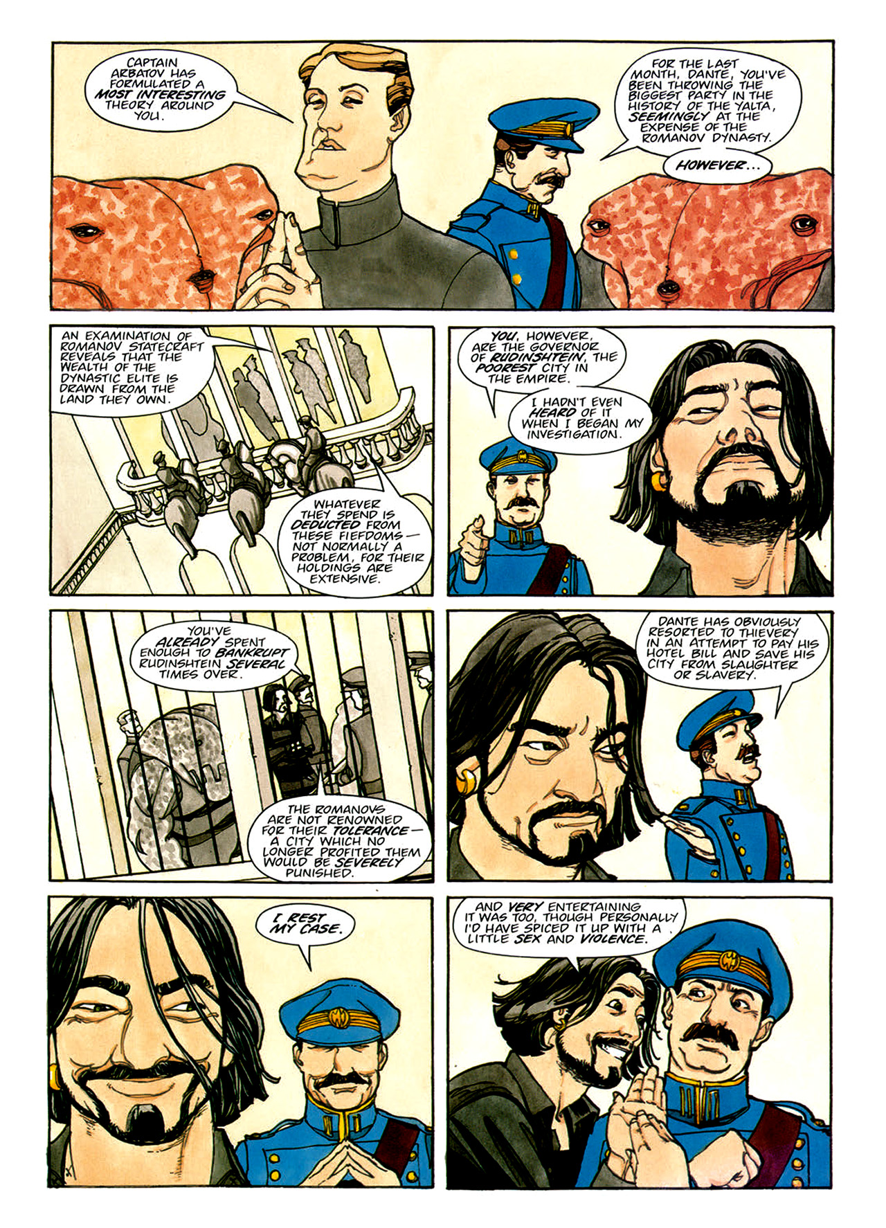 Read online Nikolai Dante comic -  Issue # TPB 1 - 113