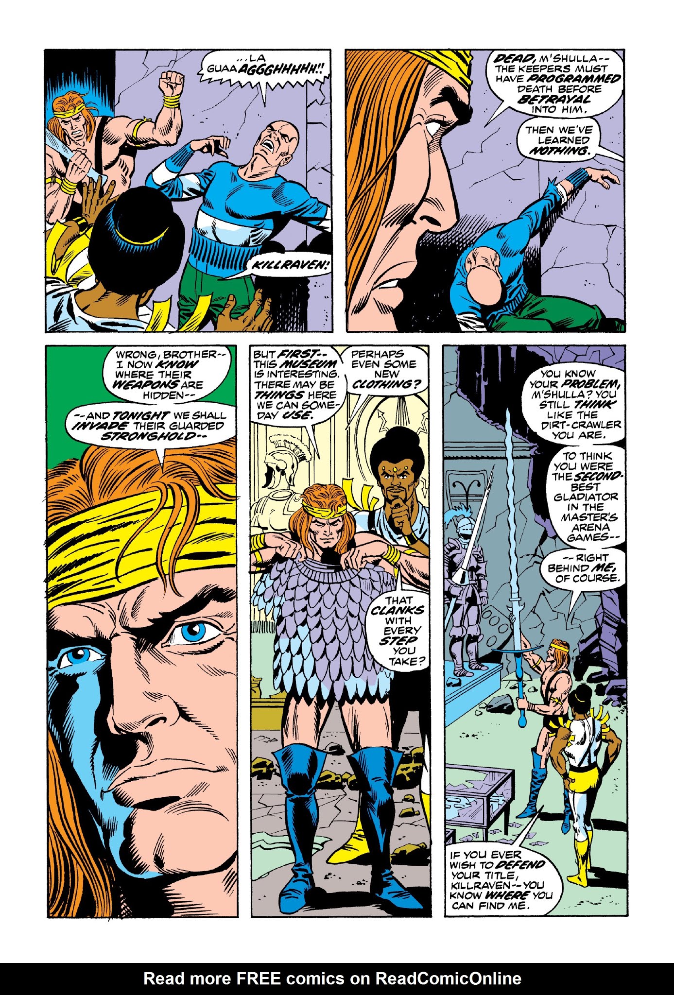 Read online Marvel Masterworks: Killraven comic -  Issue # TPB 1 (Part 1) - 61