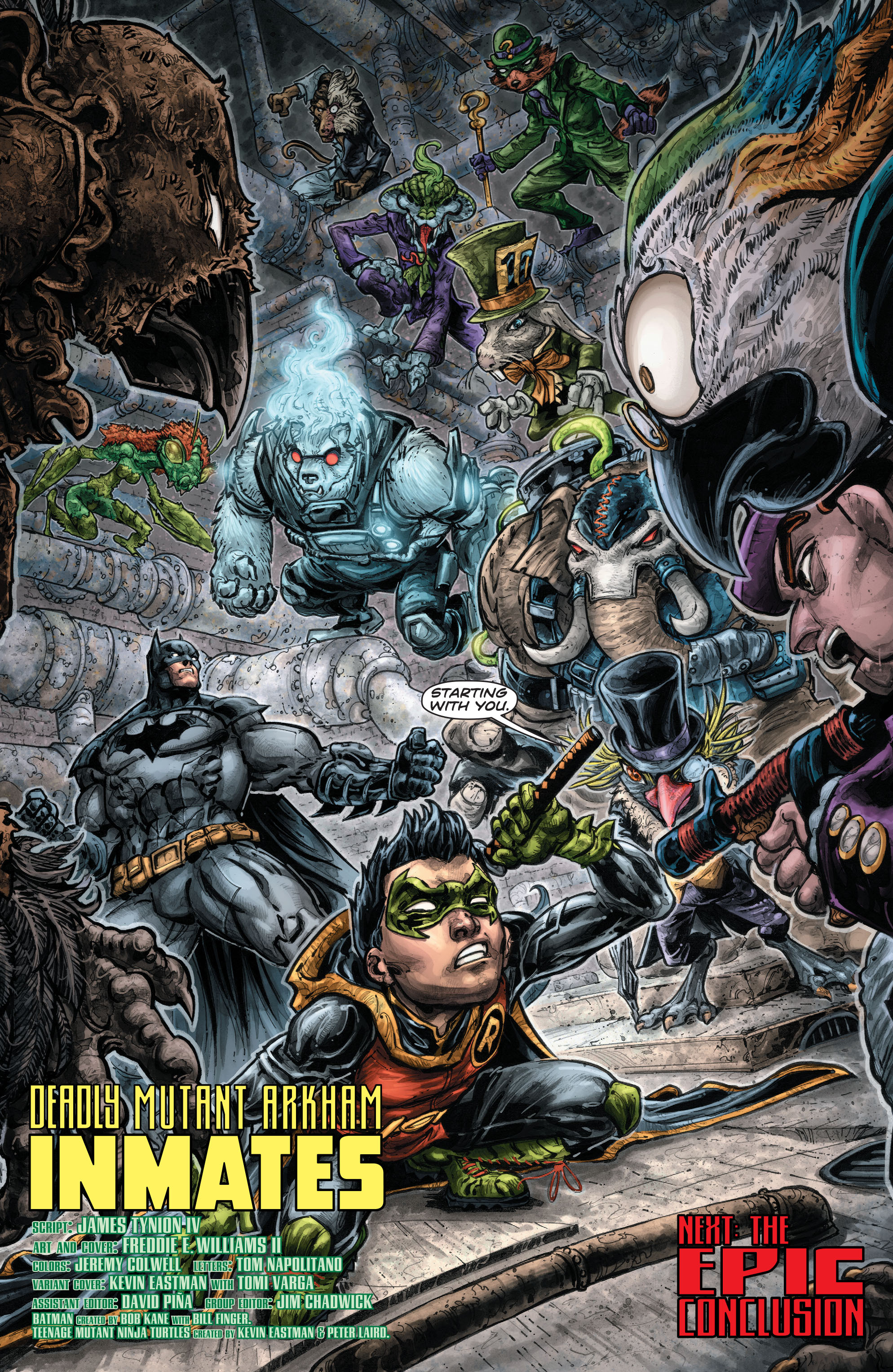 Read online Batman/Teenage Mutant Ninja Turtles comic -  Issue #5 - 22
