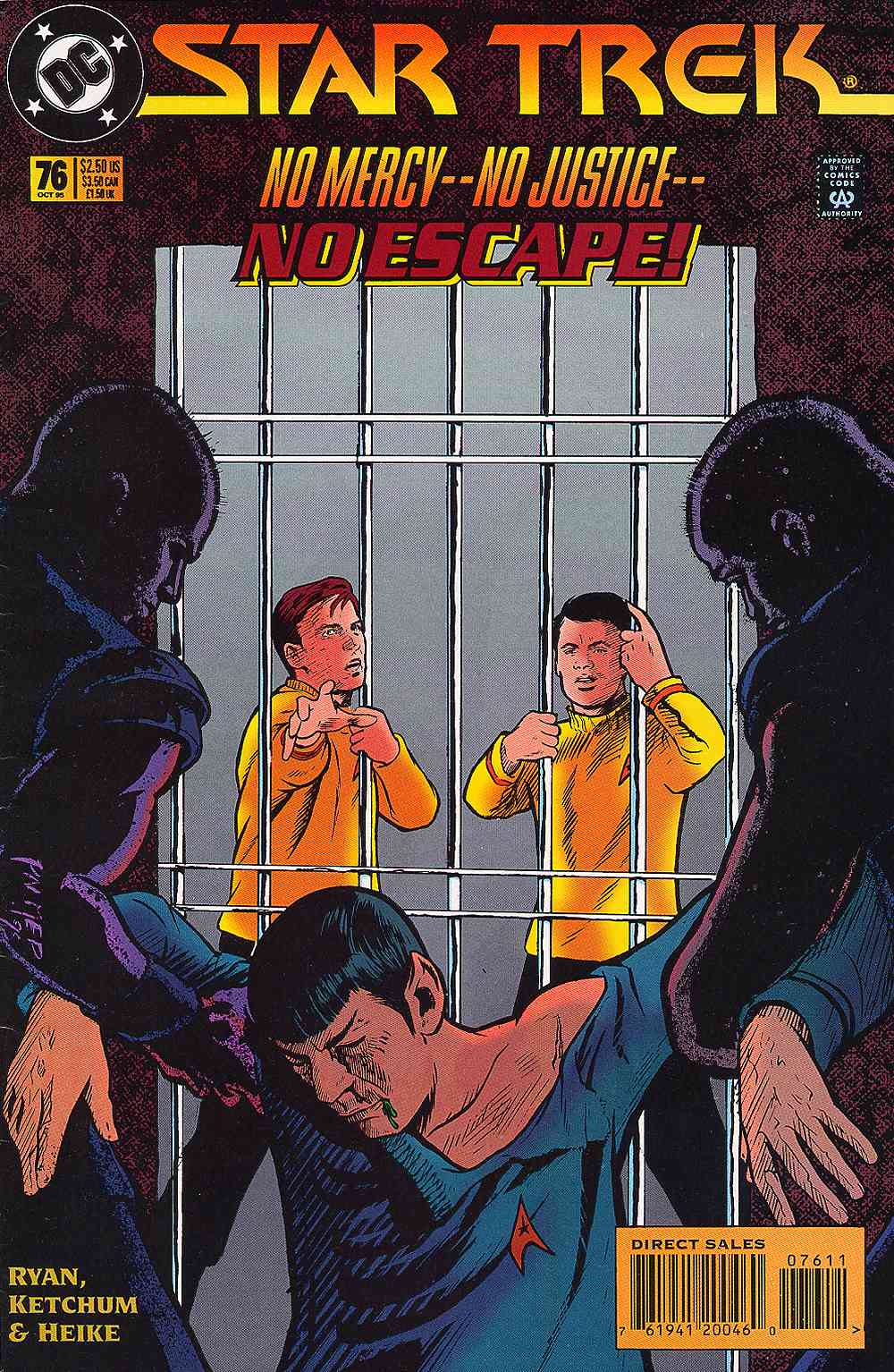 Read online Star Trek (1989) comic -  Issue #76 - 1