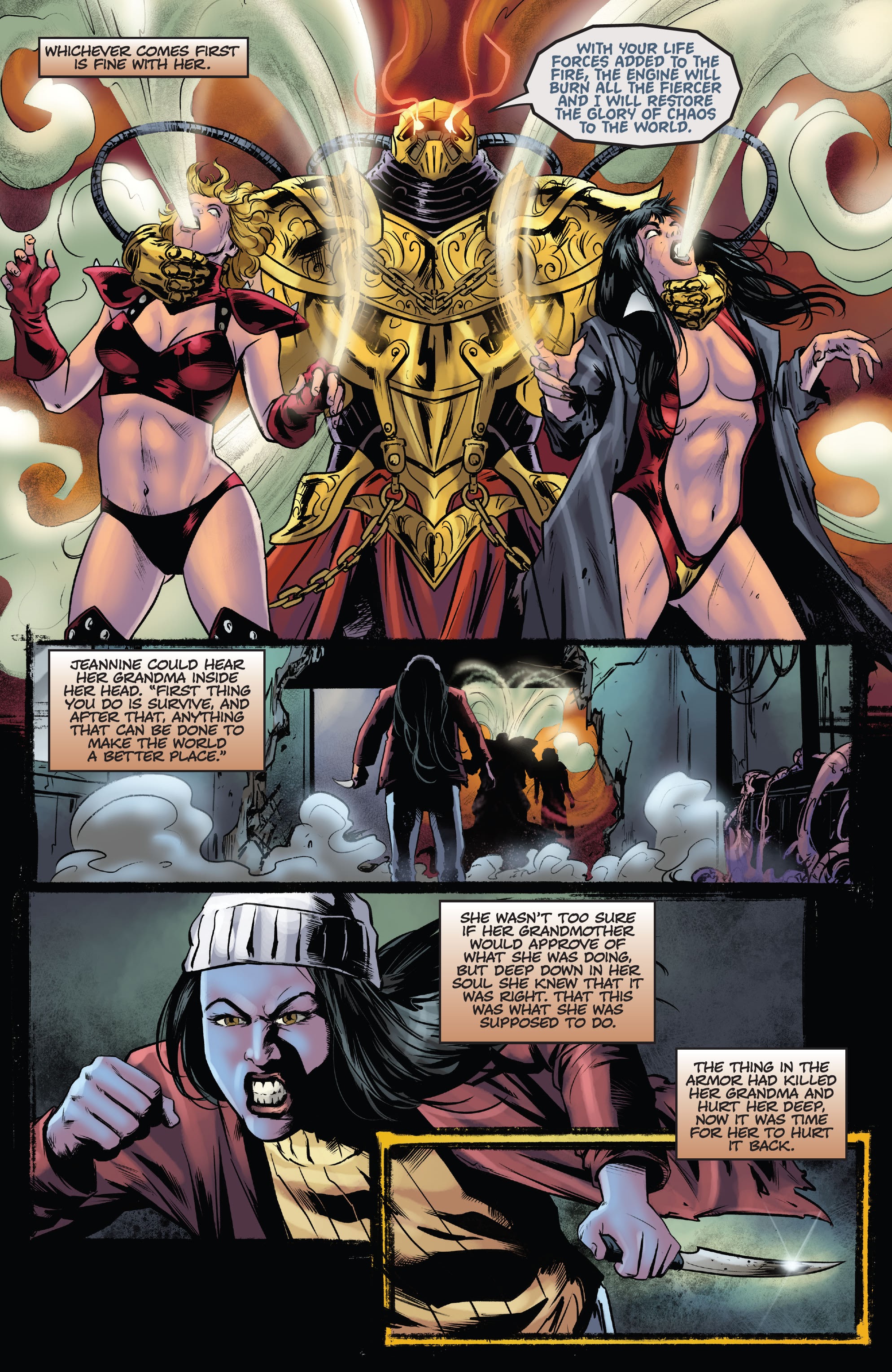 Read online Vengeance of Vampirella (2019) comic -  Issue #18 - 17