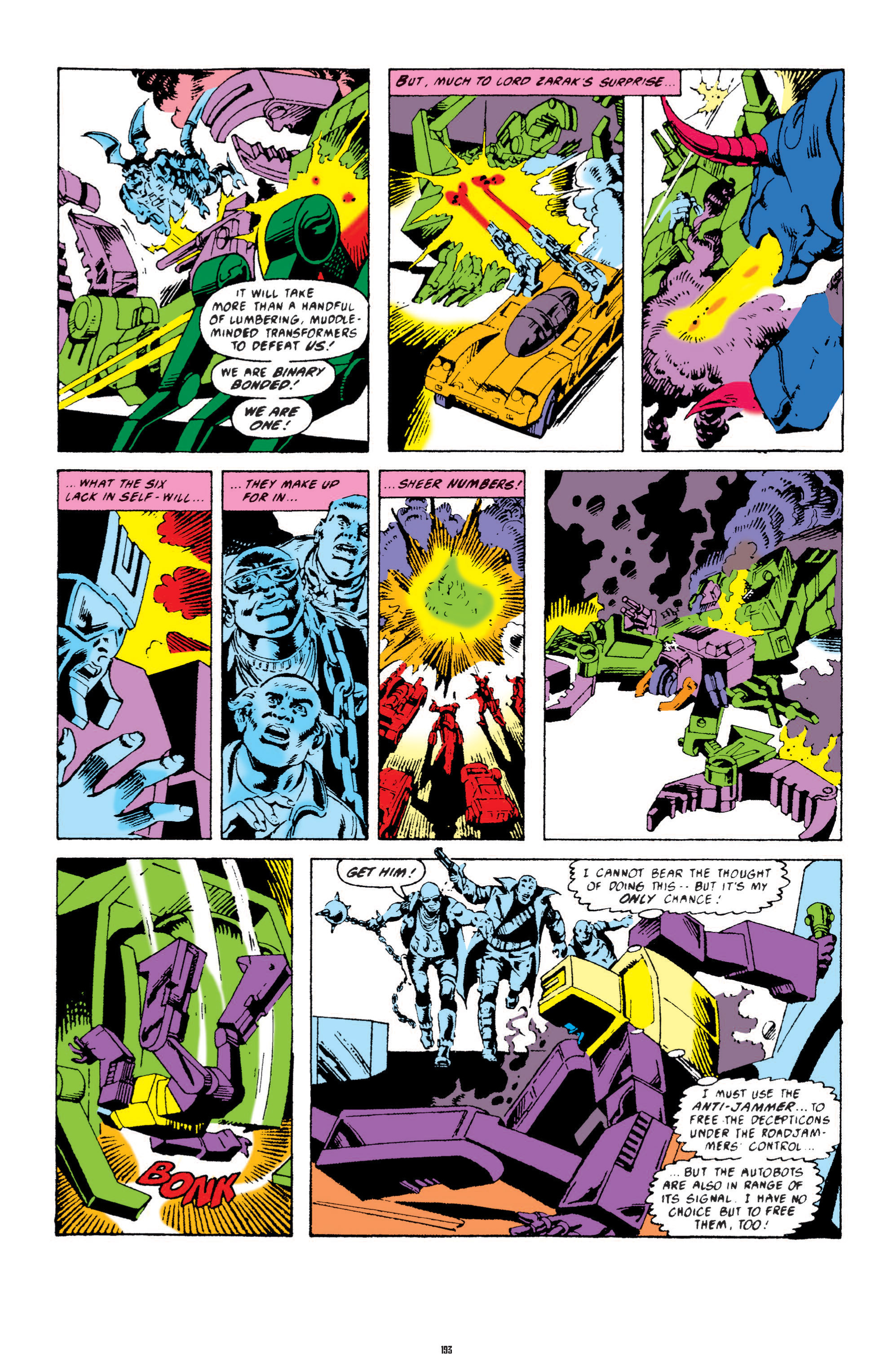 Read online The Transformers Classics comic -  Issue # TPB 4 - 194