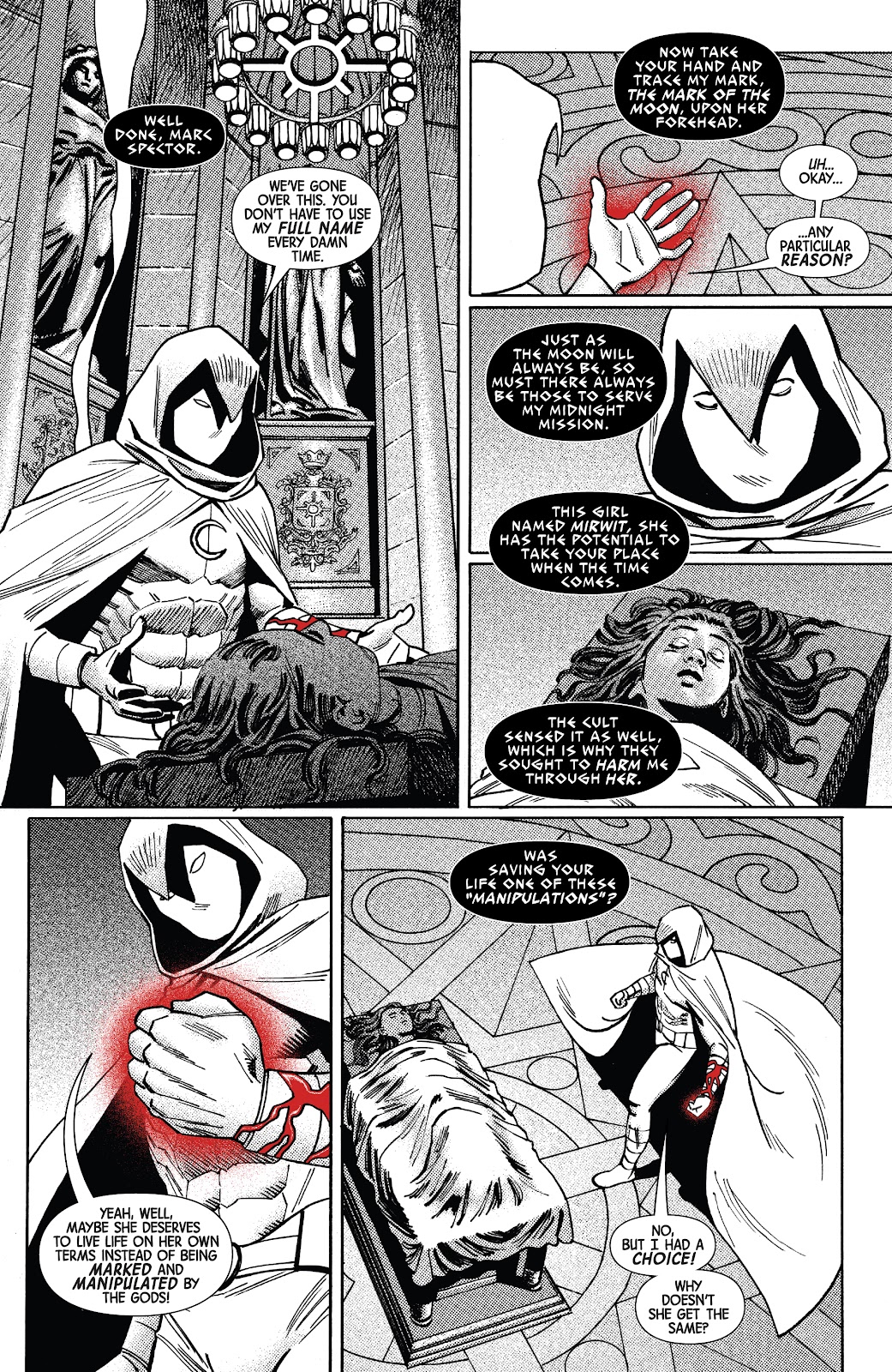 Moon Knight: Black, White & Blood issue 3 - Page 21