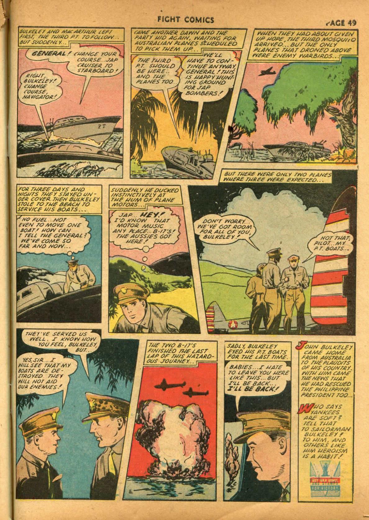 Read online Fight Comics comic -  Issue #21 - 51