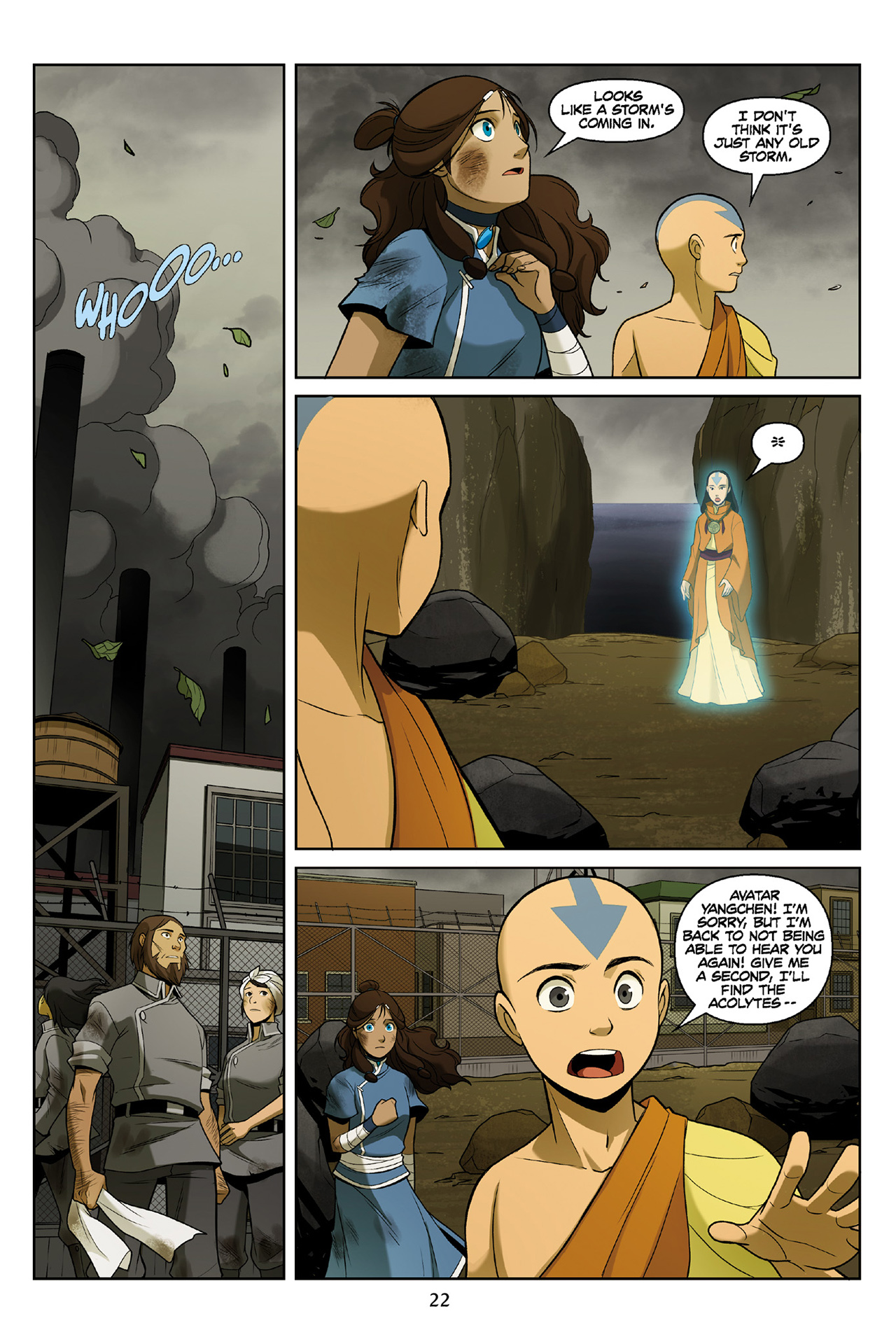 Read online Nickelodeon Avatar: The Last Airbender - The Rift comic -  Issue # Part 3 - 23