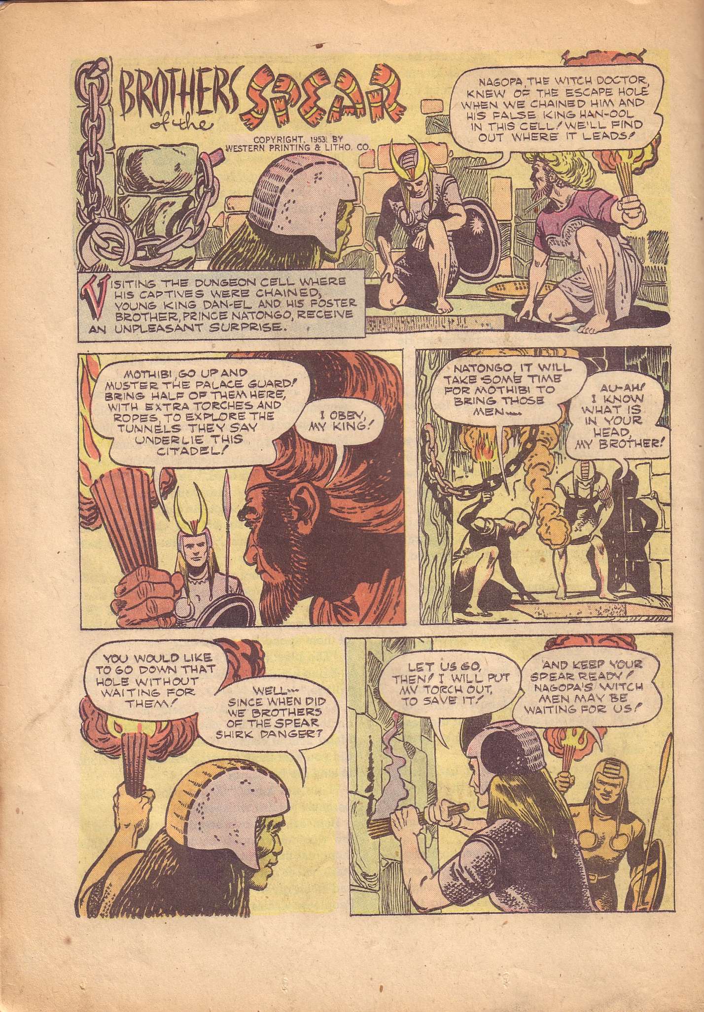 Read online Tarzan (1948) comic -  Issue #50 - 44