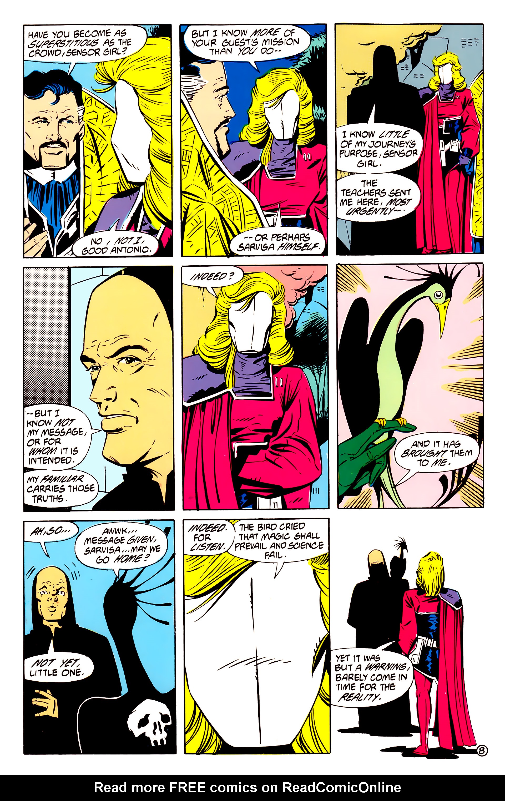 Read online Legion of Super-Heroes (1984) comic -  Issue #61 - 9