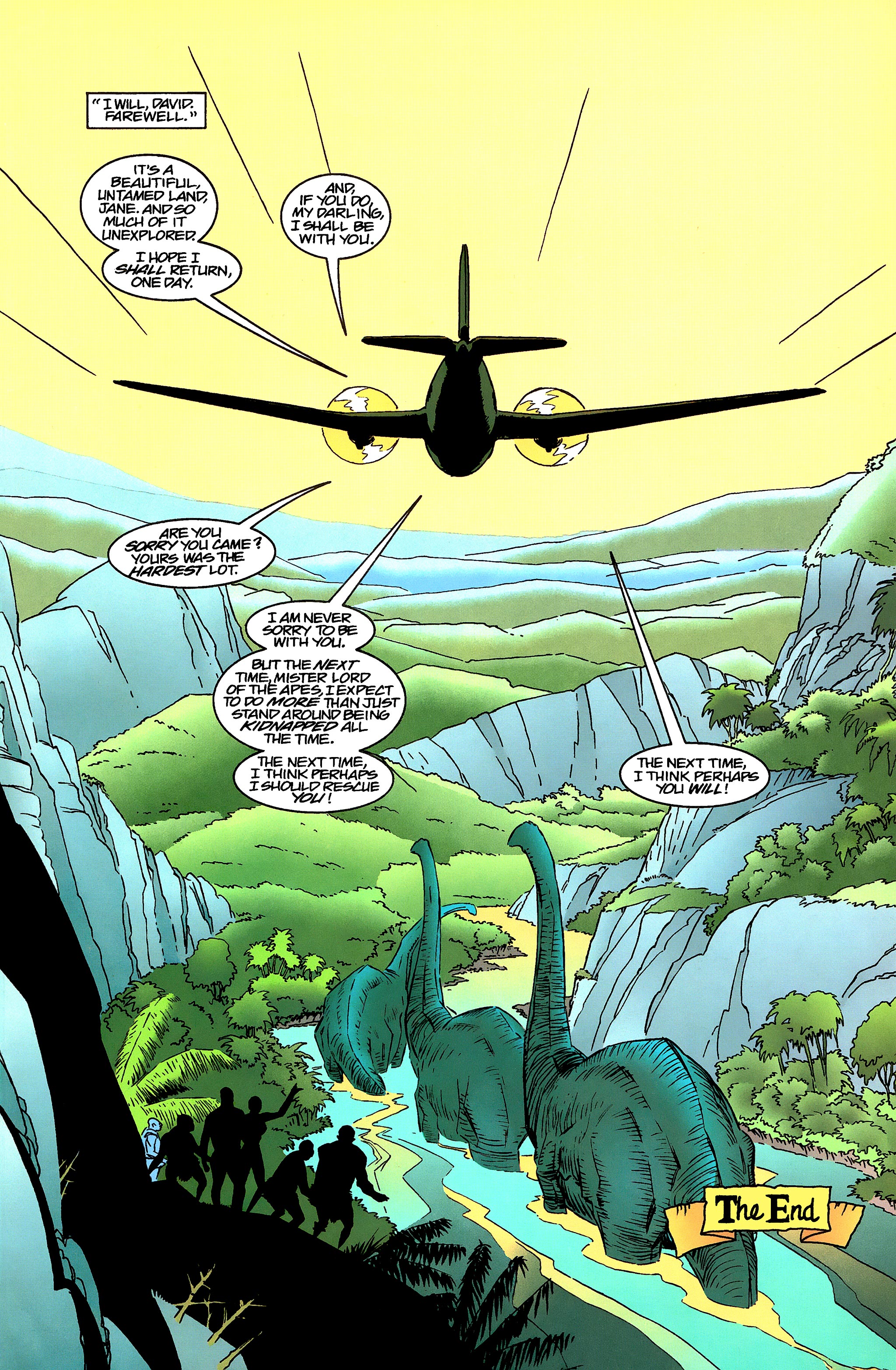 Read online Tarzan vs. Predator at the Earth's Core comic -  Issue #4 - 25