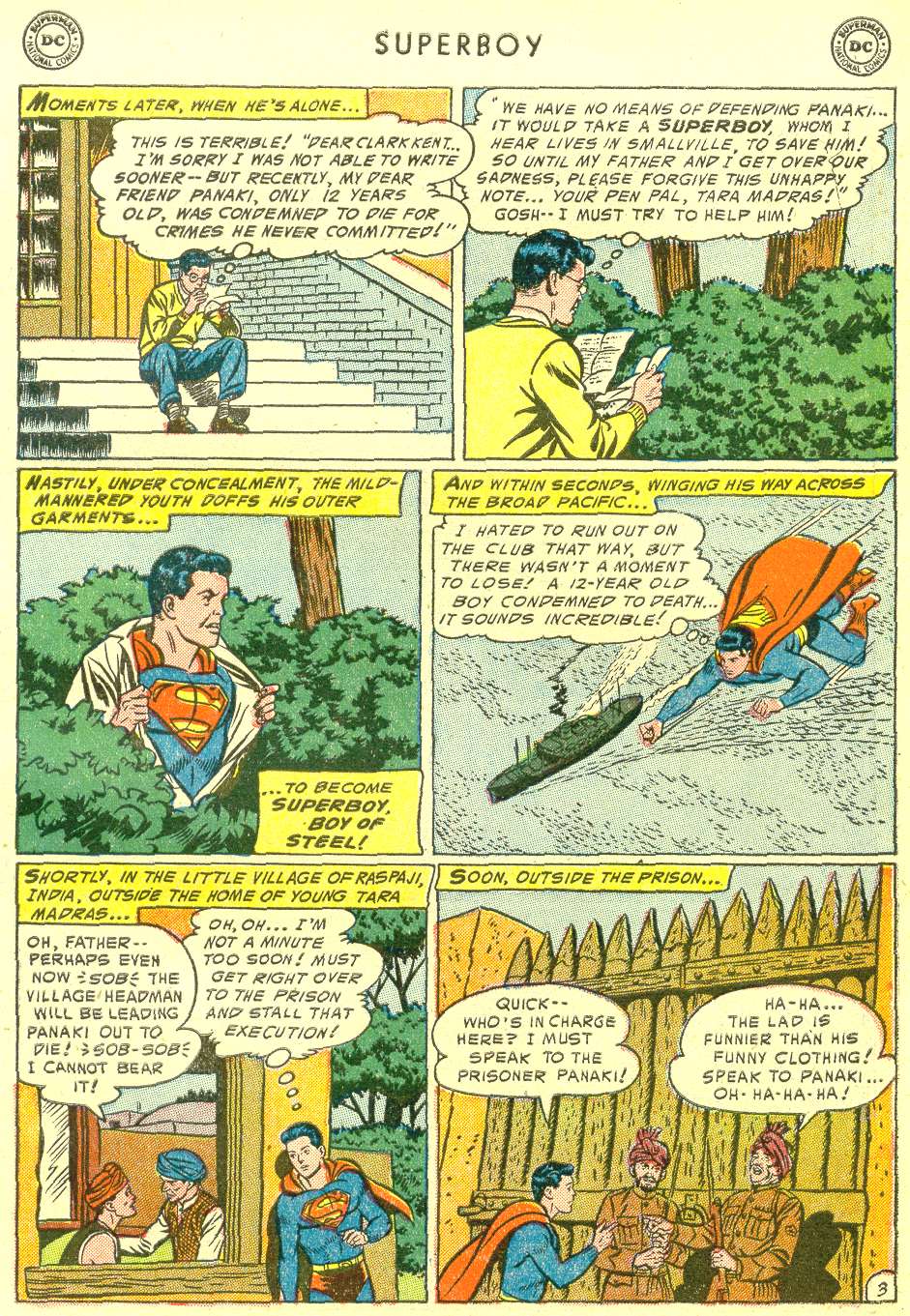 Read online Superboy (1949) comic -  Issue #31 - 30