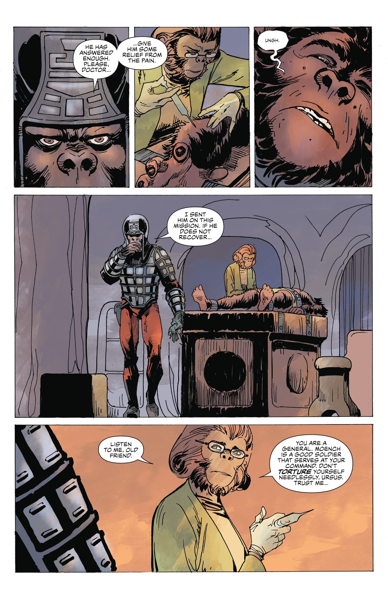 Read online Planet of the Apes: Ursus comic -  Issue #5 - 8