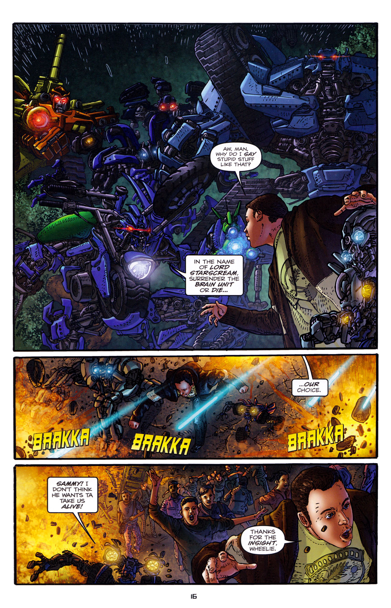 Read online Transformers: Dark of the Moon Rising Storm comic -  Issue #2 - 18