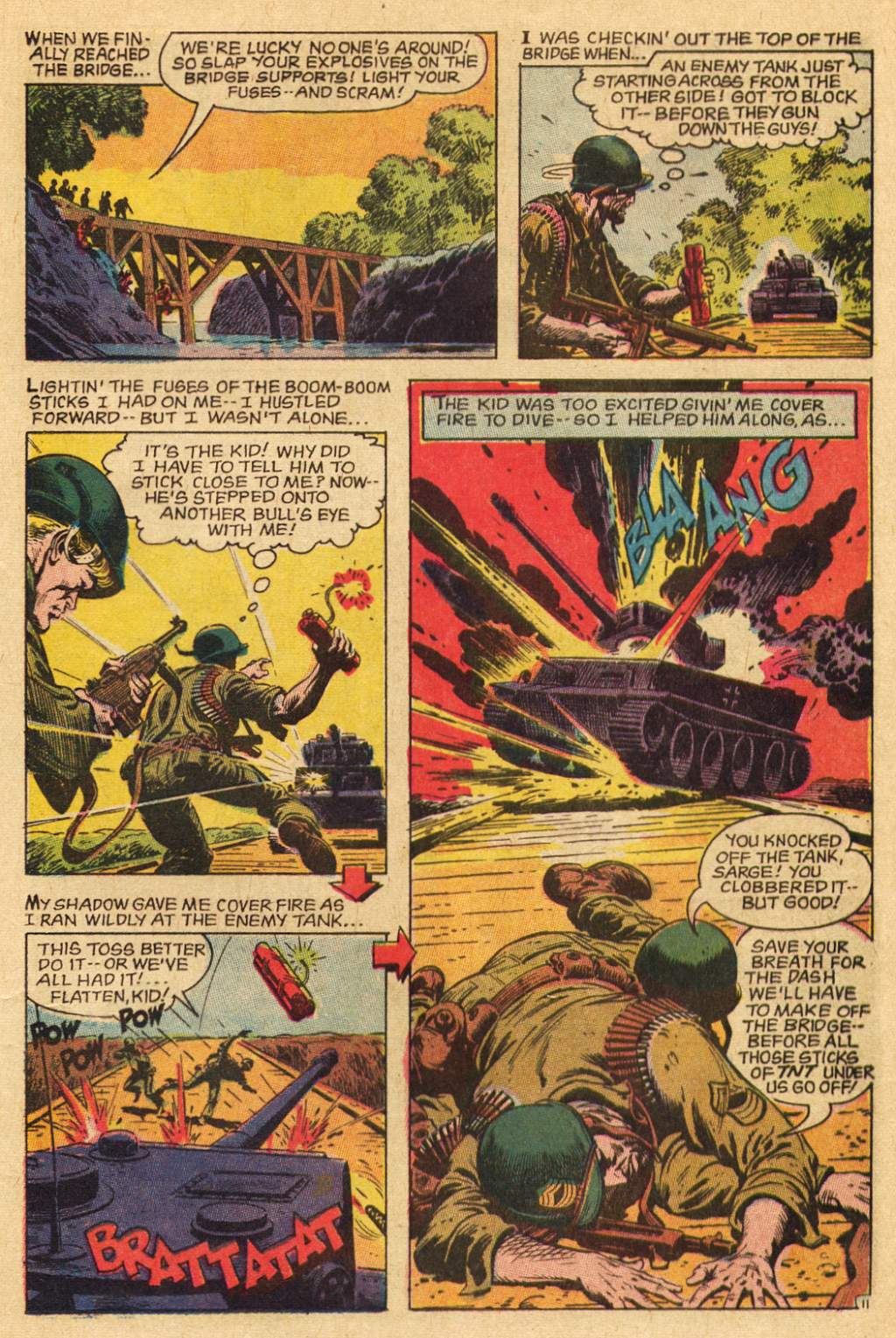 Read online Our Army at War (1952) comic -  Issue #187 - 17