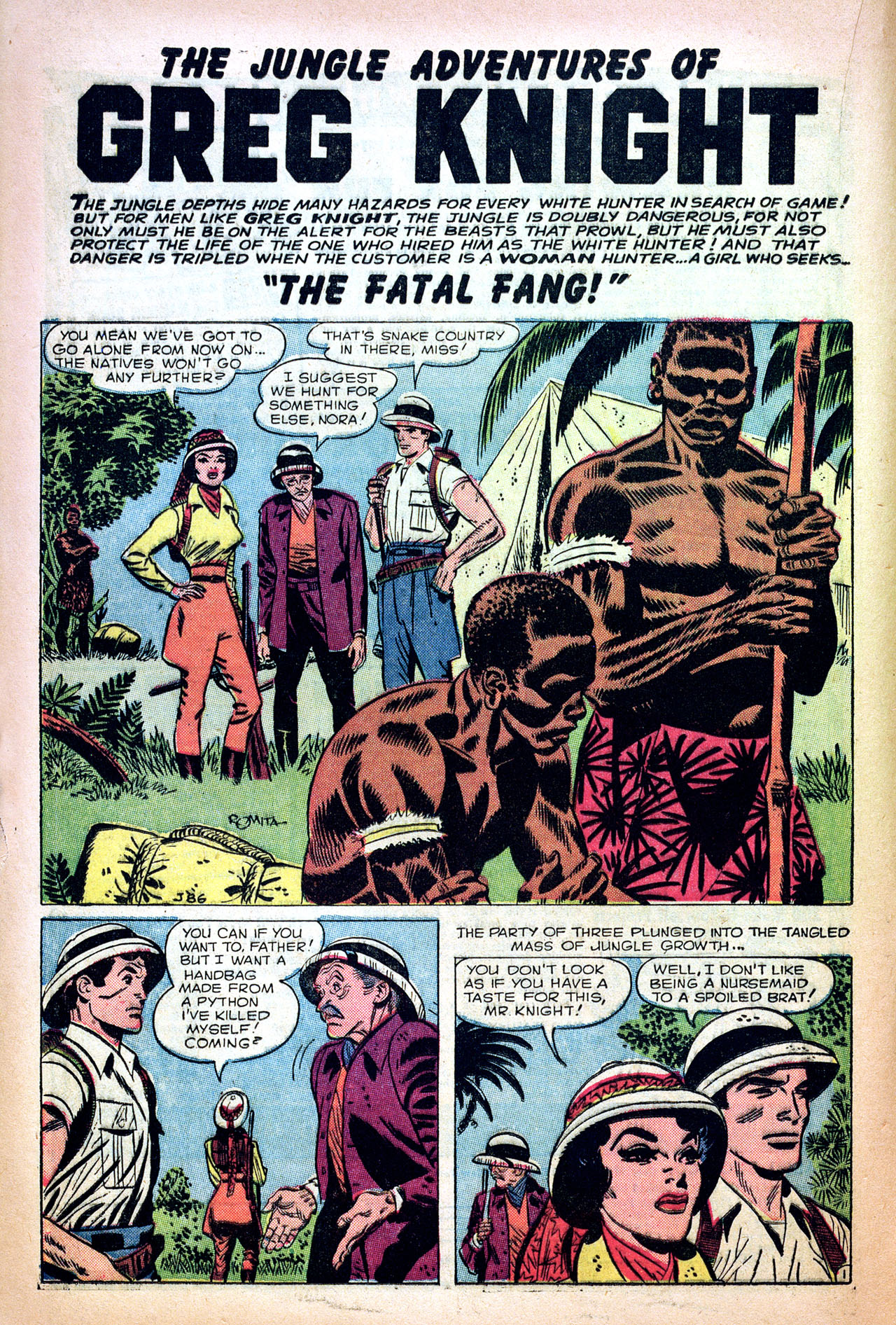 Read online Lorna, The Jungle Girl comic -  Issue #19 - 16