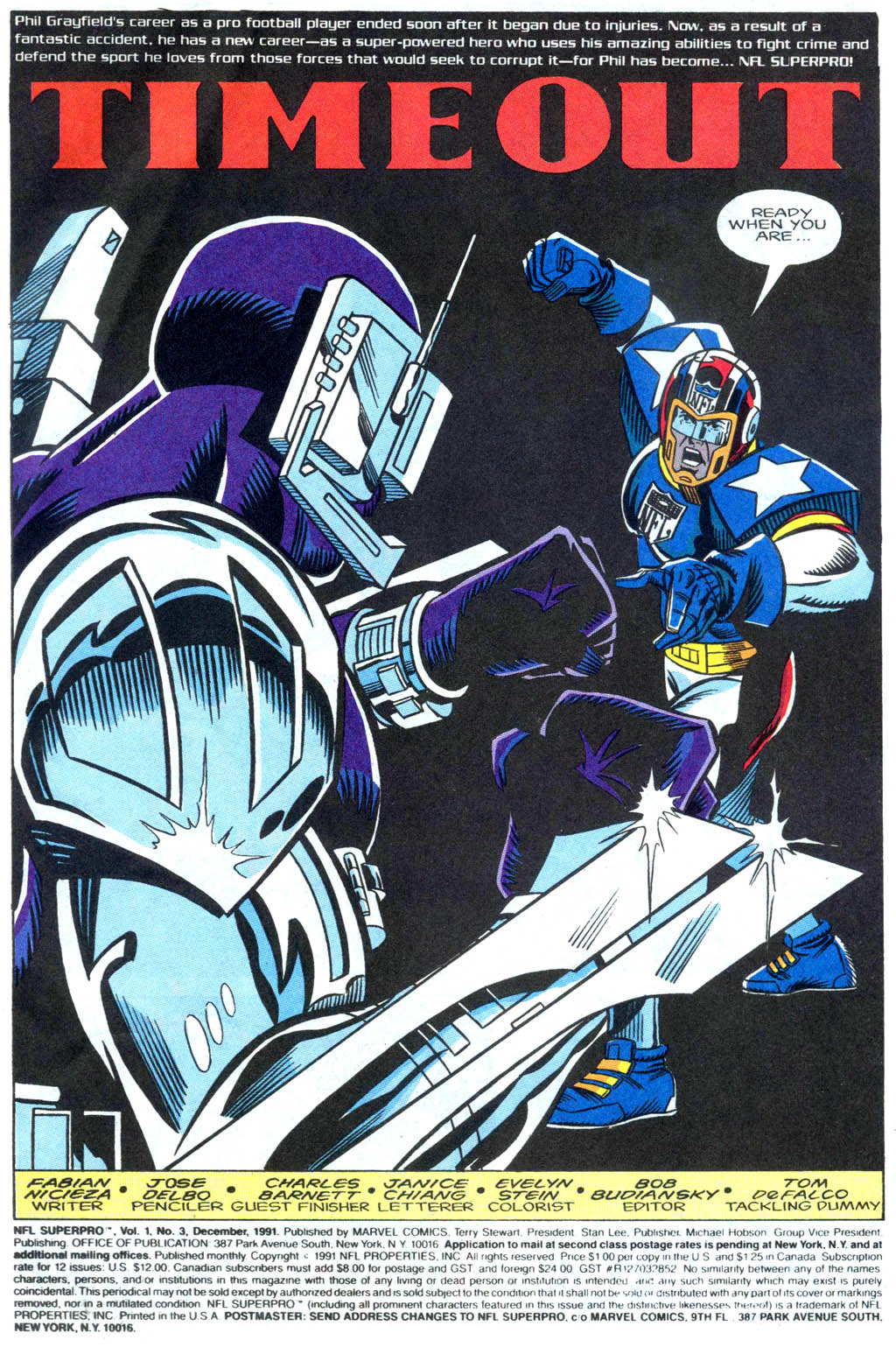 Read online NFL SuperPro comic -  Issue #3 - 2