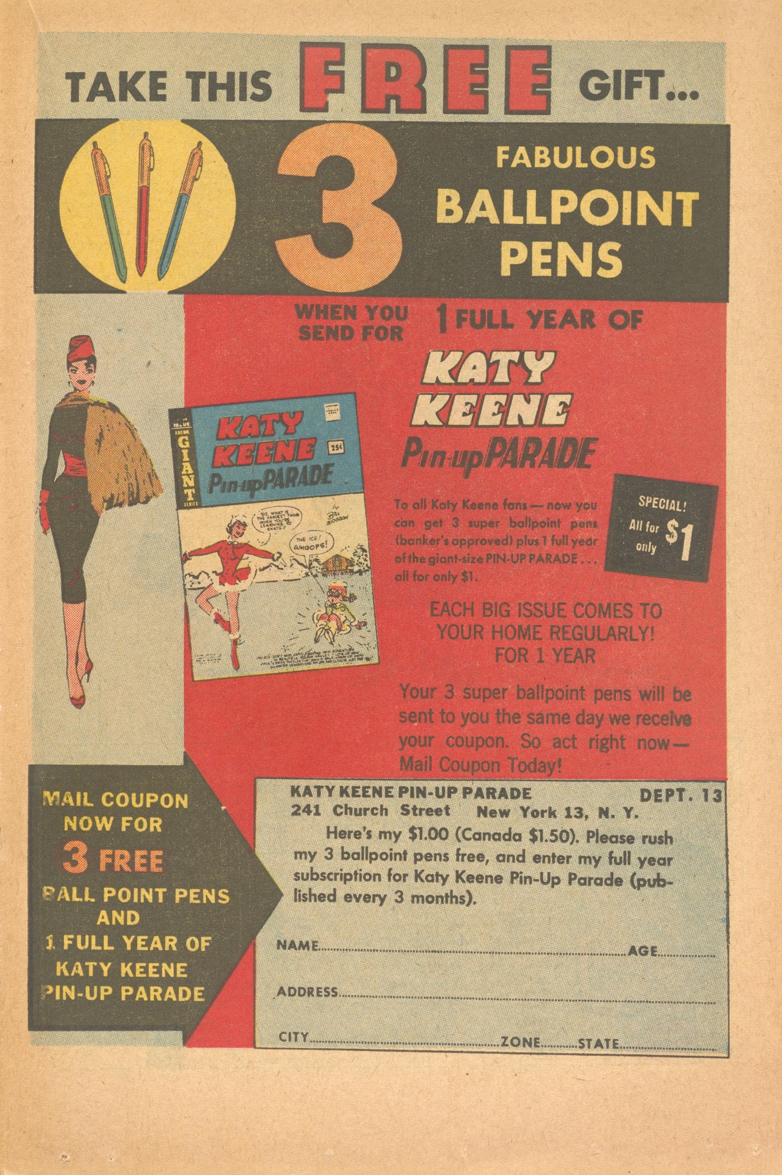 Read online Katy Keene (1949) comic -  Issue #59 - 19