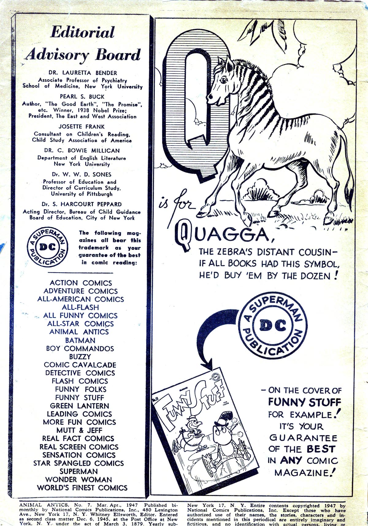 Read online Animal Antics comic -  Issue #7 - 2