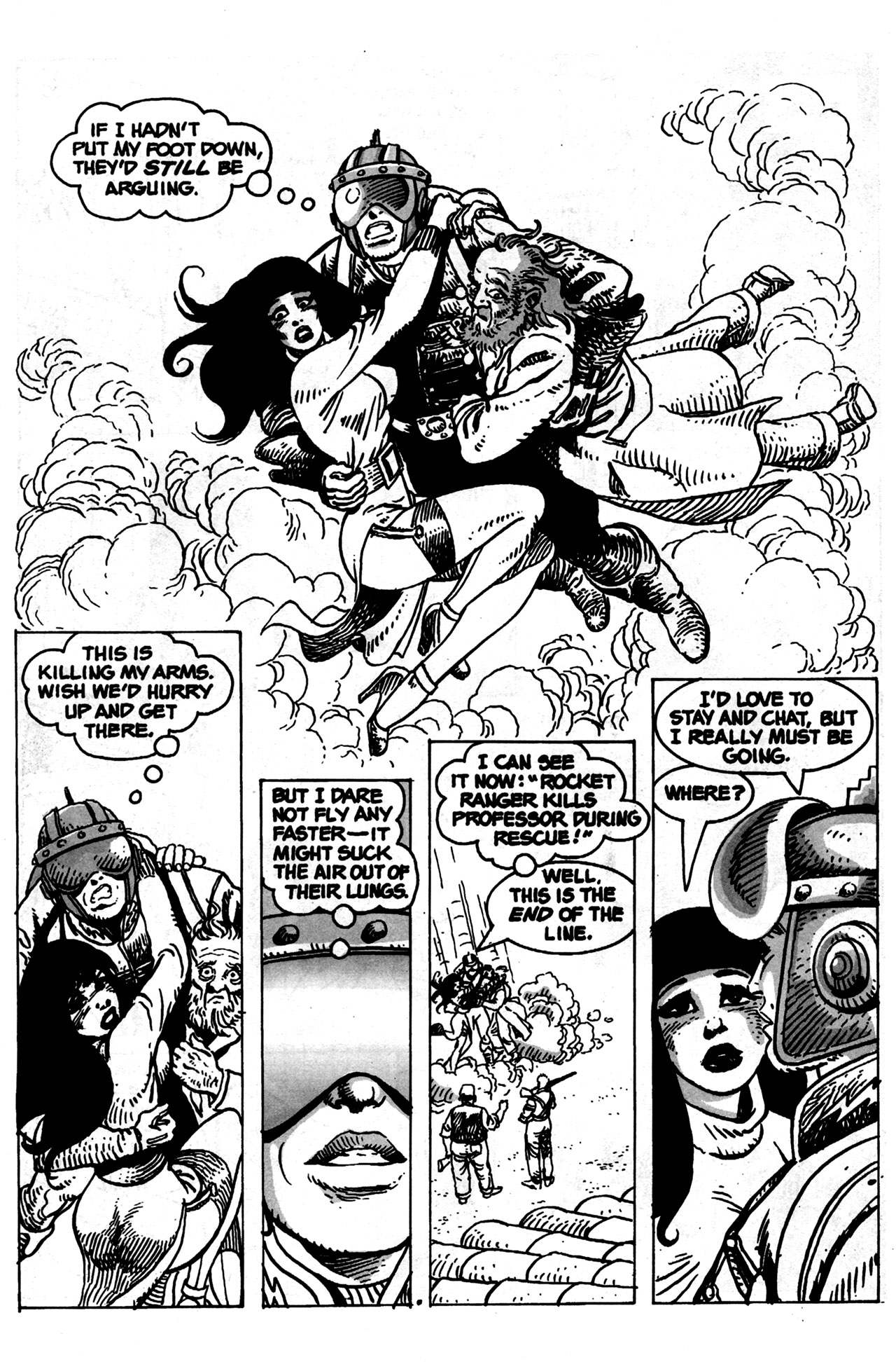 Read online Rocket Ranger comic -  Issue #3 - 24