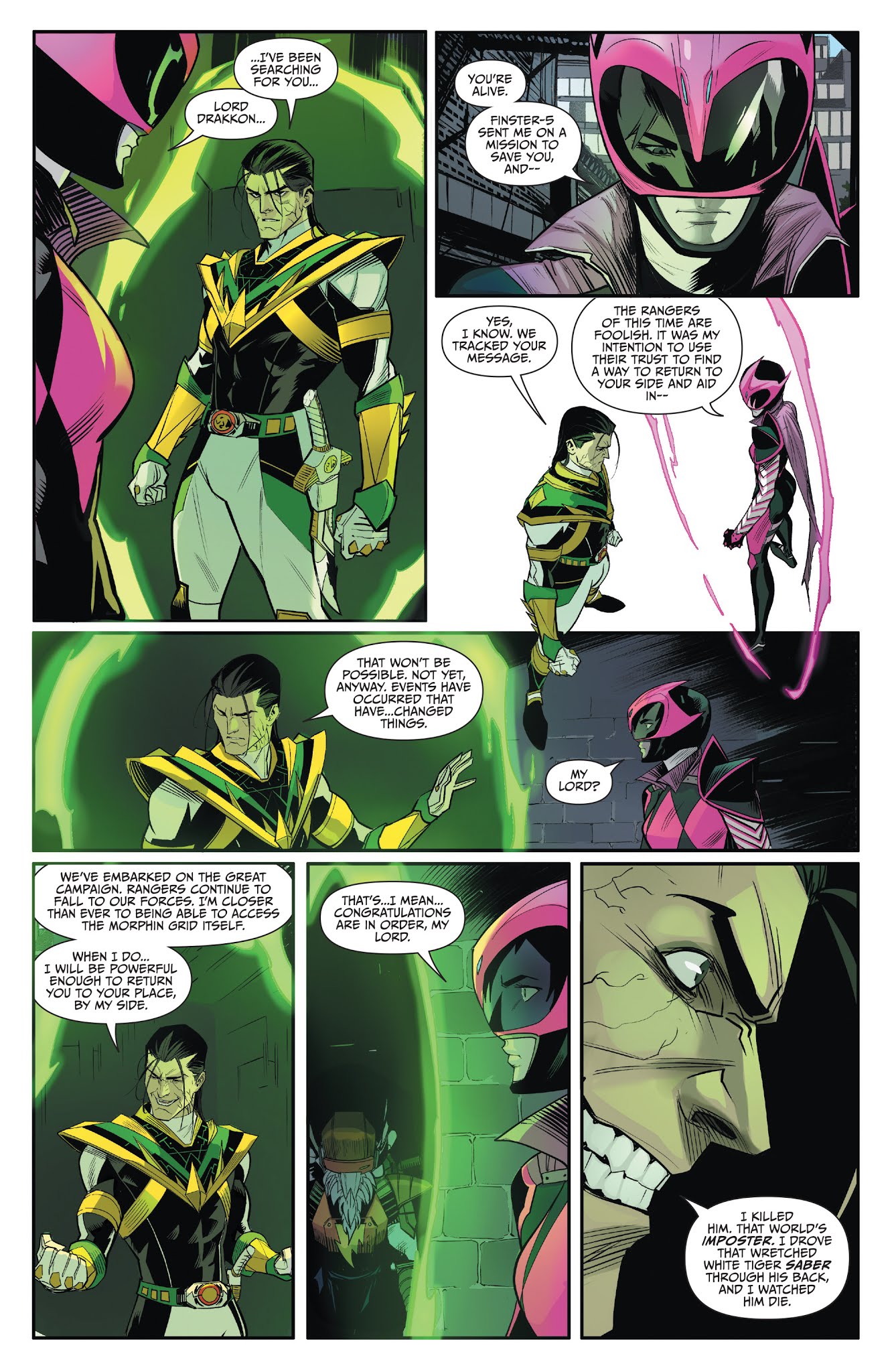 Read online Saban's Go Go Power Rangers comic -  Issue #11 - 20