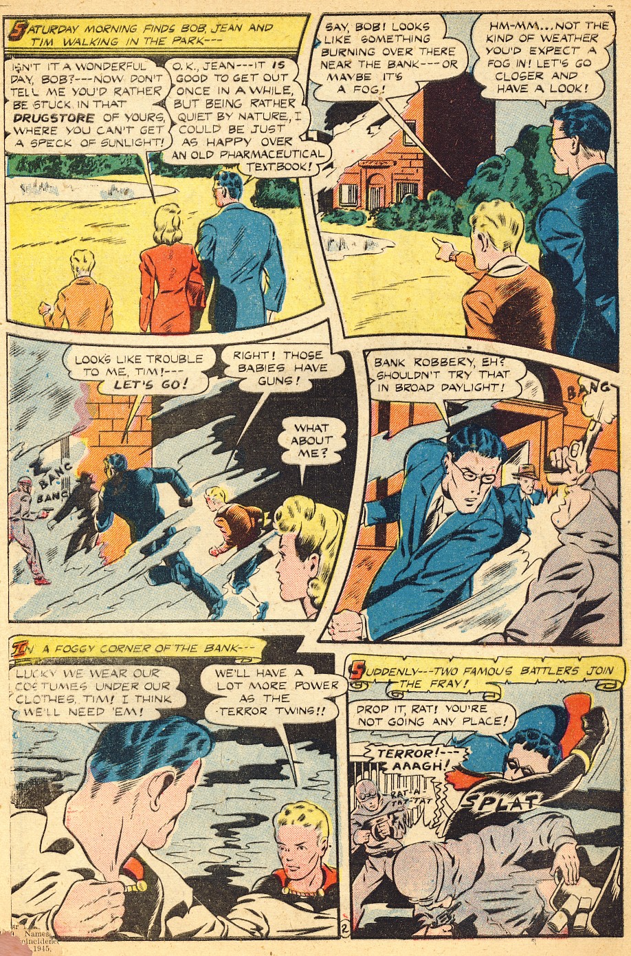 Read online Exciting Comics comic -  Issue #41 - 4