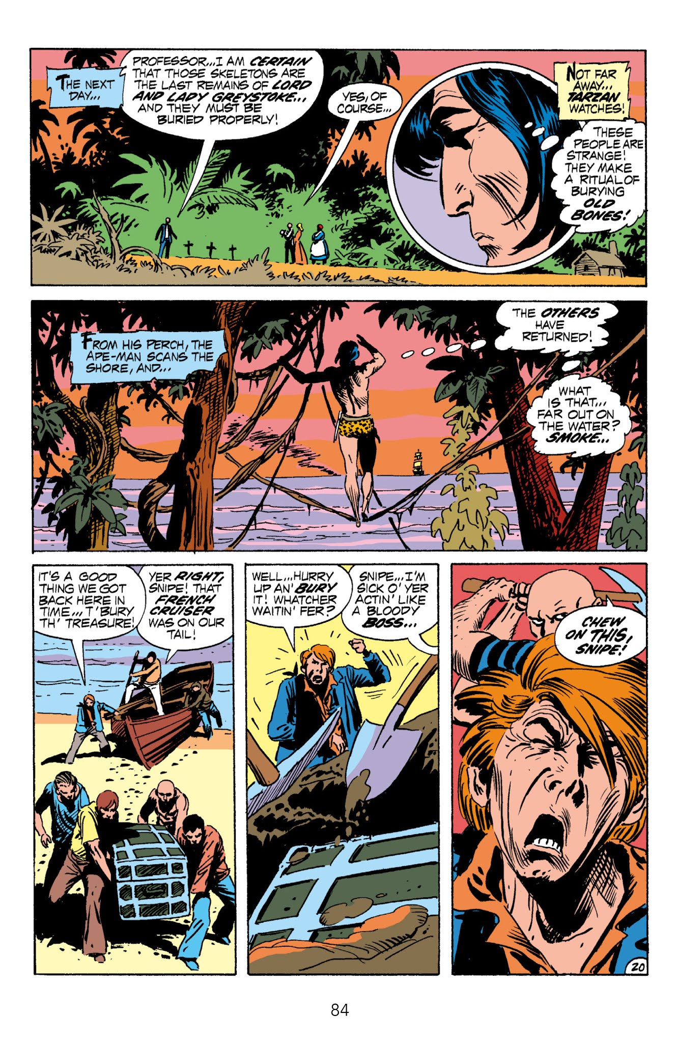 Read online Edgar Rice Burroughs' Tarzan The Joe Kubert Years comic -  Issue # TPB 1 (Part 1) - 84