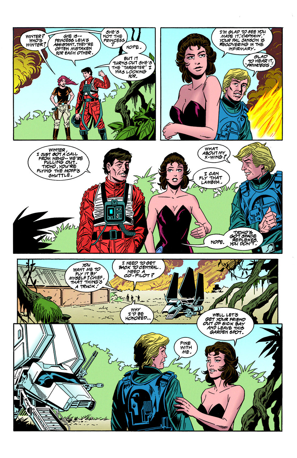 Read online Star Wars: X-Wing Rogue Squadron comic -  Issue #4 - 24