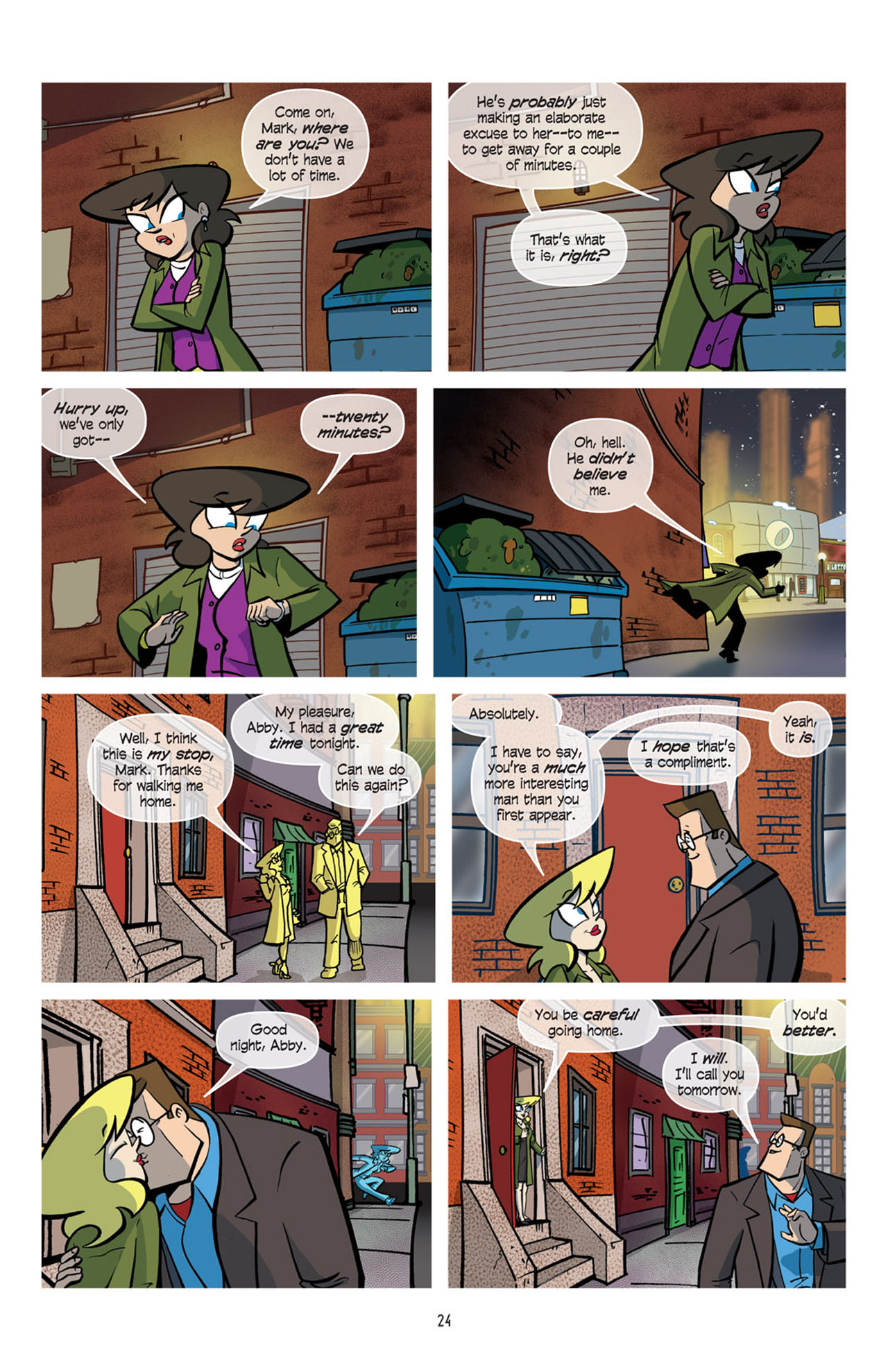 Read online Love and Capes comic -  Issue #12 - 27