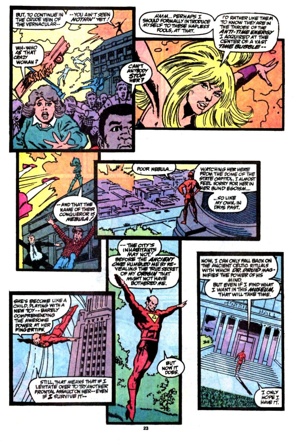 Read online Avengers Spotlight comic -  Issue #37 - 18