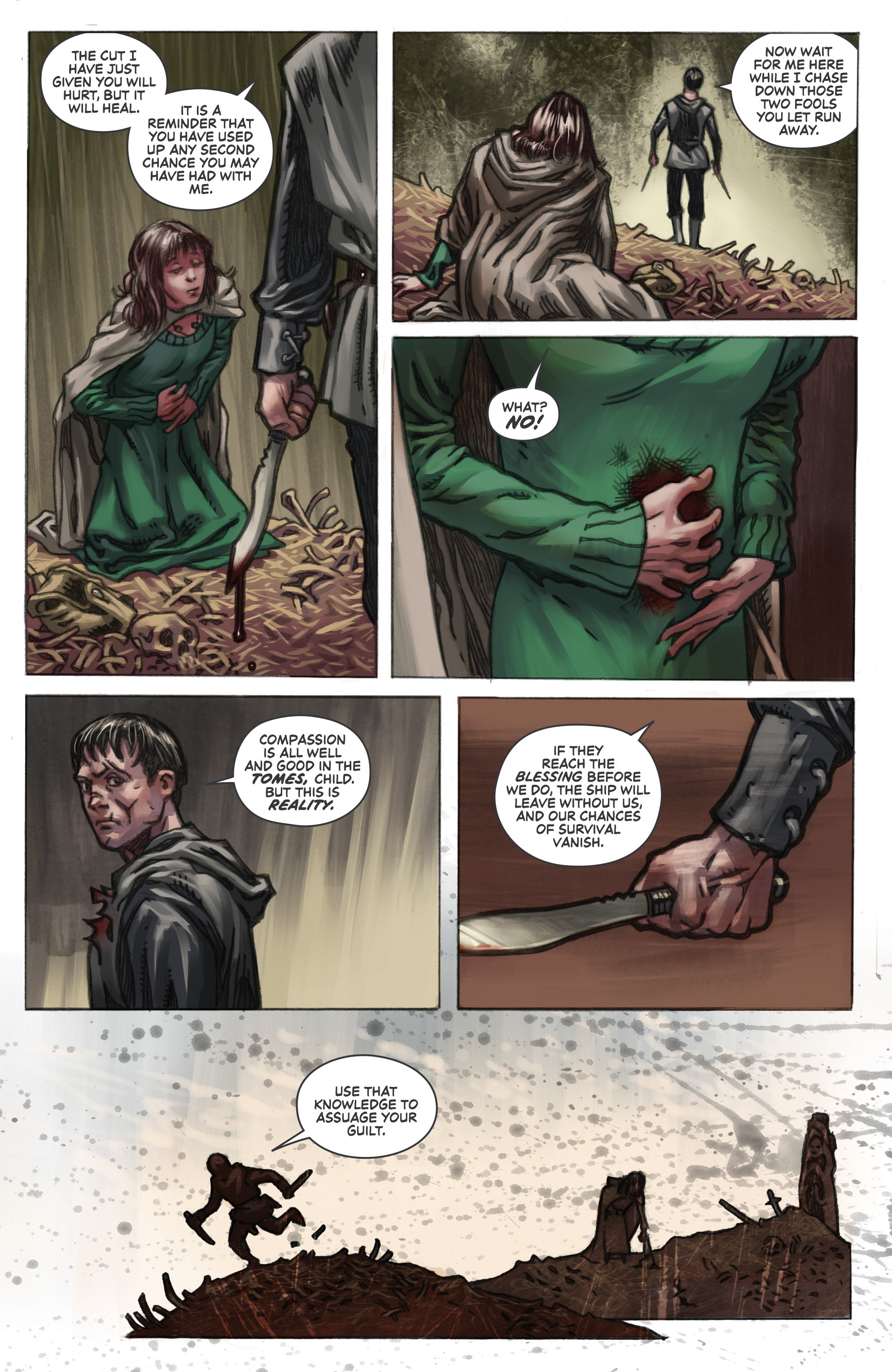 Read online Muirwood: The Lost Abbey comic -  Issue #3 - 21