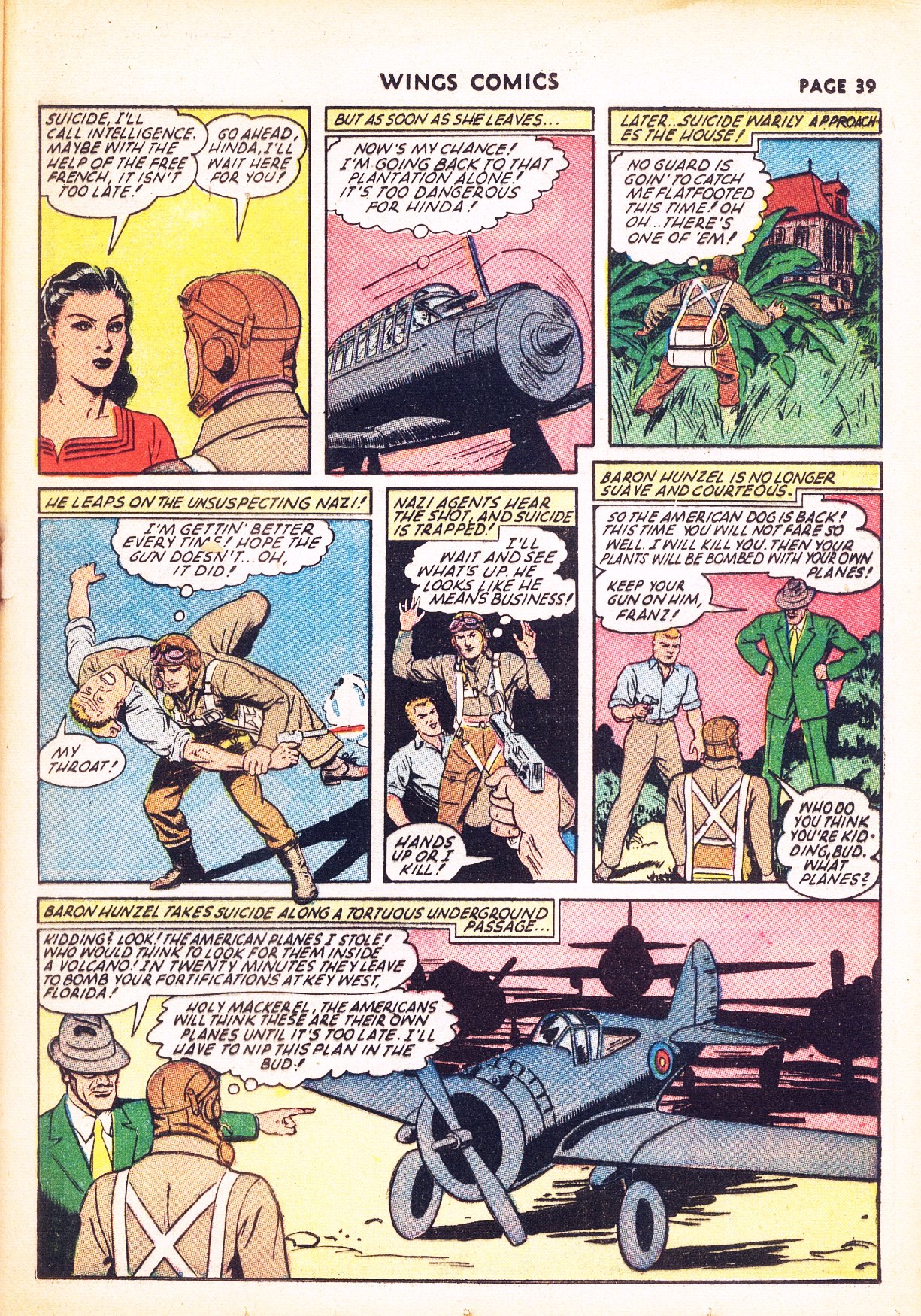 Read online Wings Comics comic -  Issue #31 - 40